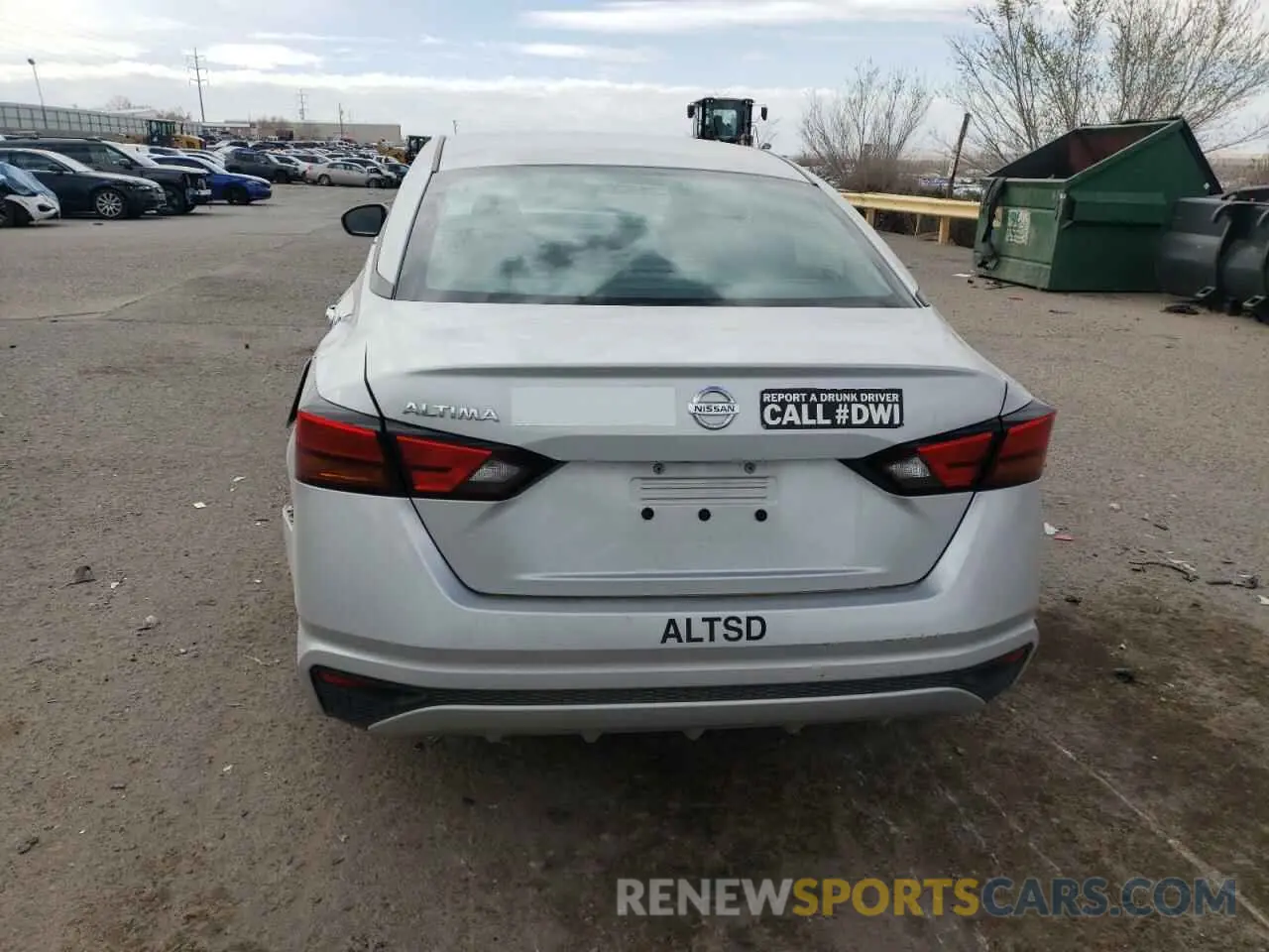 6 Photograph of a damaged car 1N4BL4BV0MN399023 NISSAN ALTIMA 2021