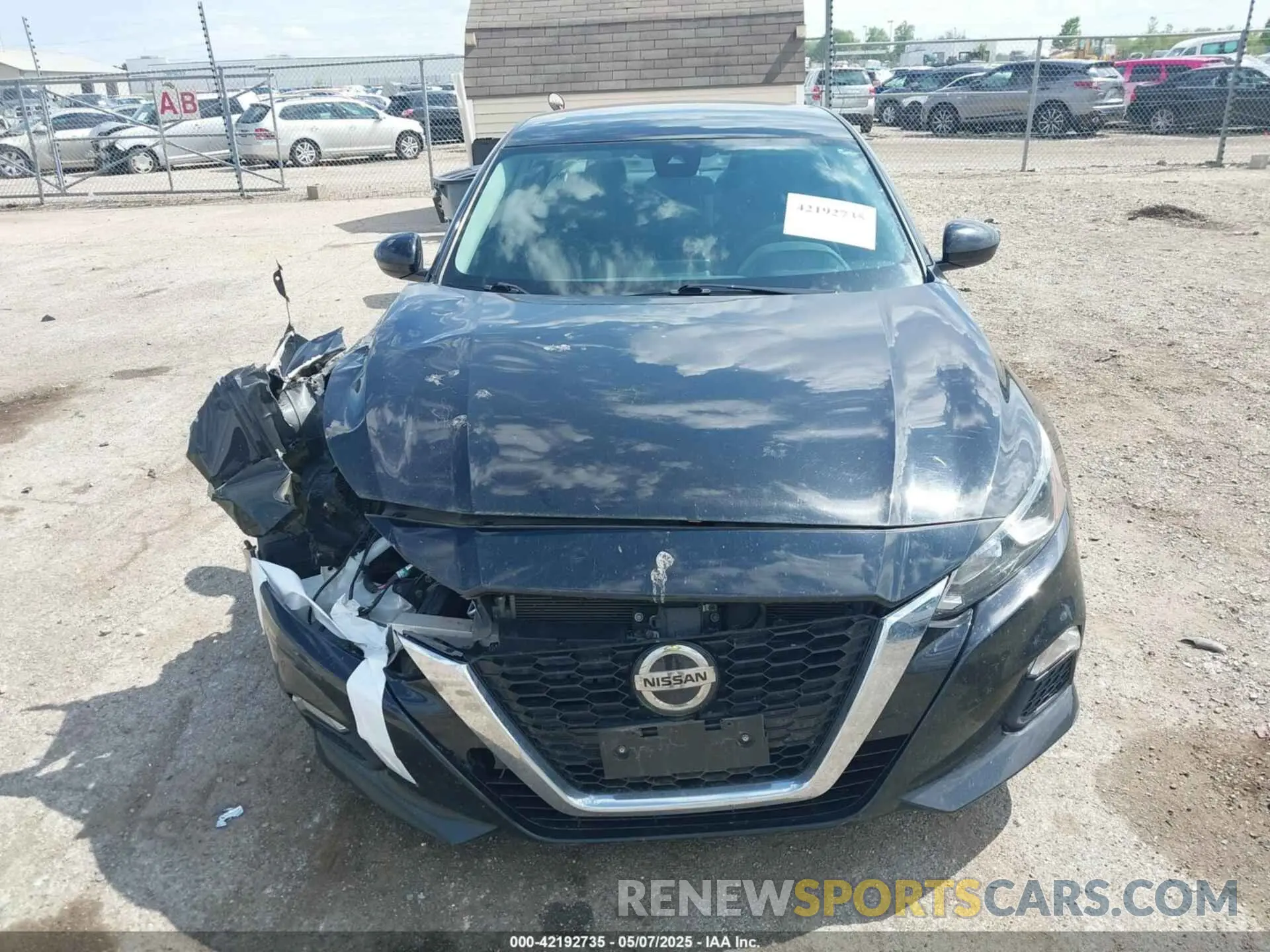 13 Photograph of a damaged car 1N4BL4BV1MN382392 NISSAN ALTIMA 2021