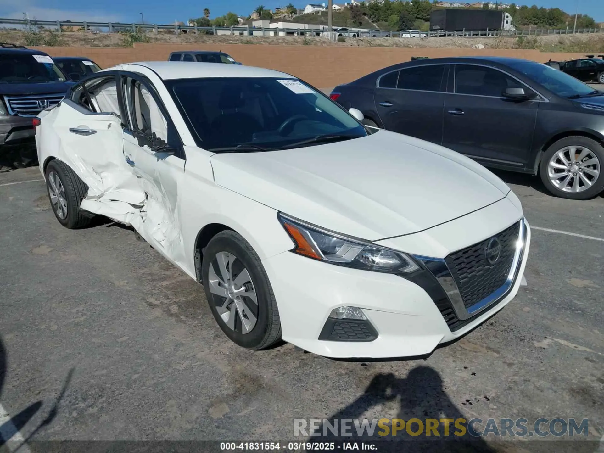 1 Photograph of a damaged car 1N4BL4BV1MN392131 NISSAN ALTIMA 2021