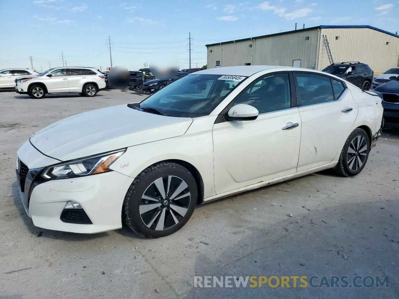 1 Photograph of a damaged car 1N4BL4BV2MN313565 NISSAN ALTIMA 2021