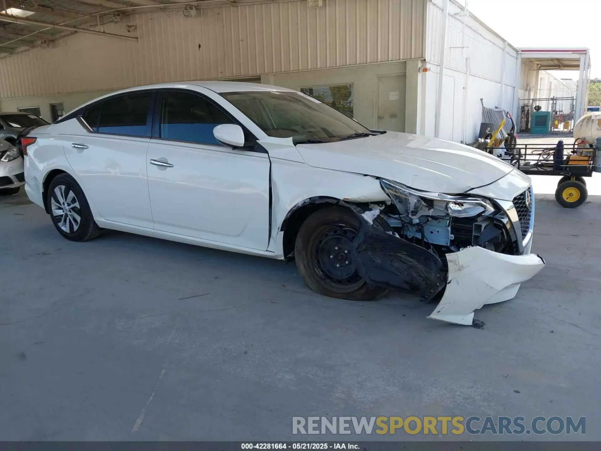 1 Photograph of a damaged car 1N4BL4BV3MN369241 NISSAN ALTIMA 2021