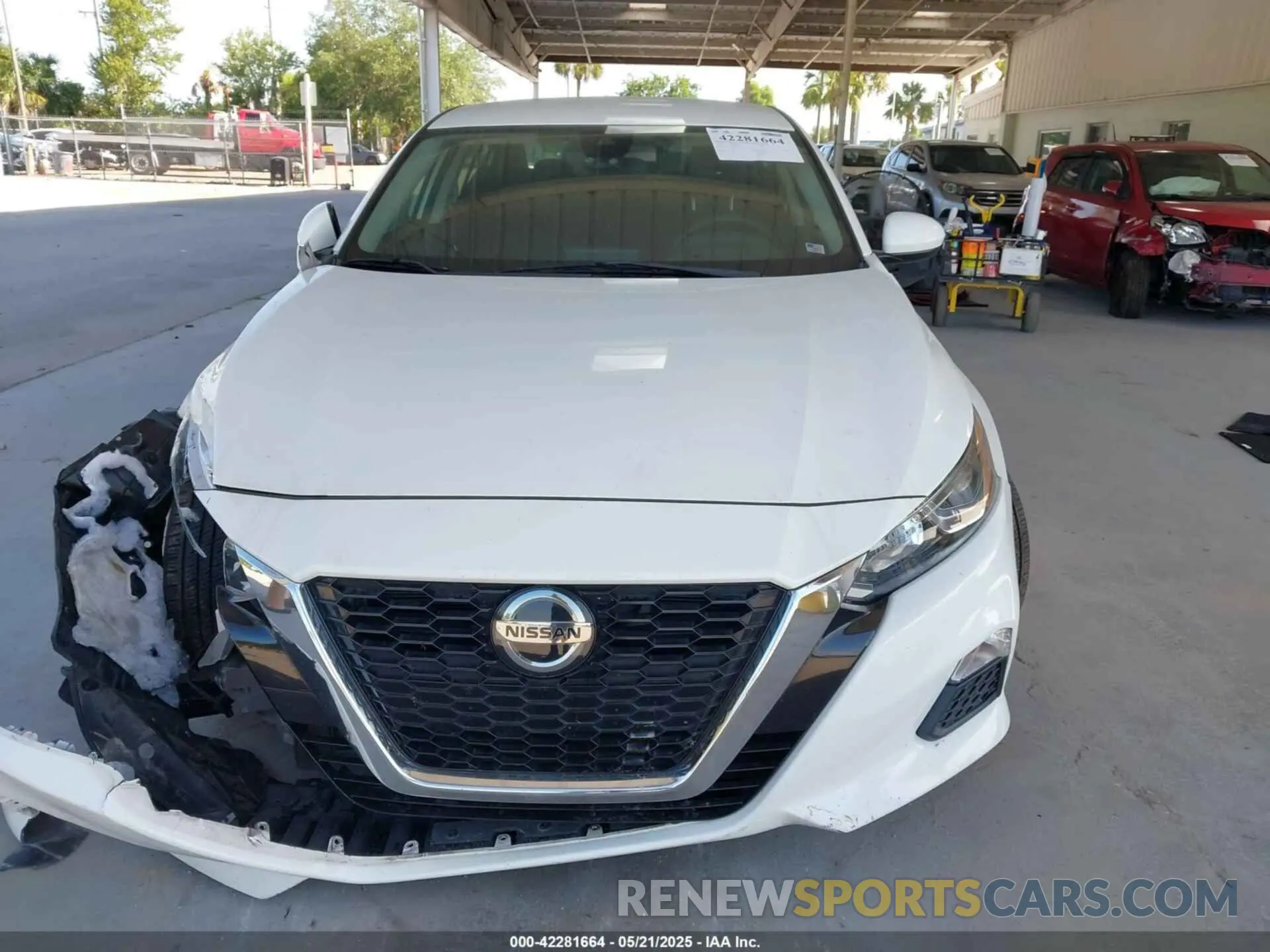 12 Photograph of a damaged car 1N4BL4BV3MN369241 NISSAN ALTIMA 2021