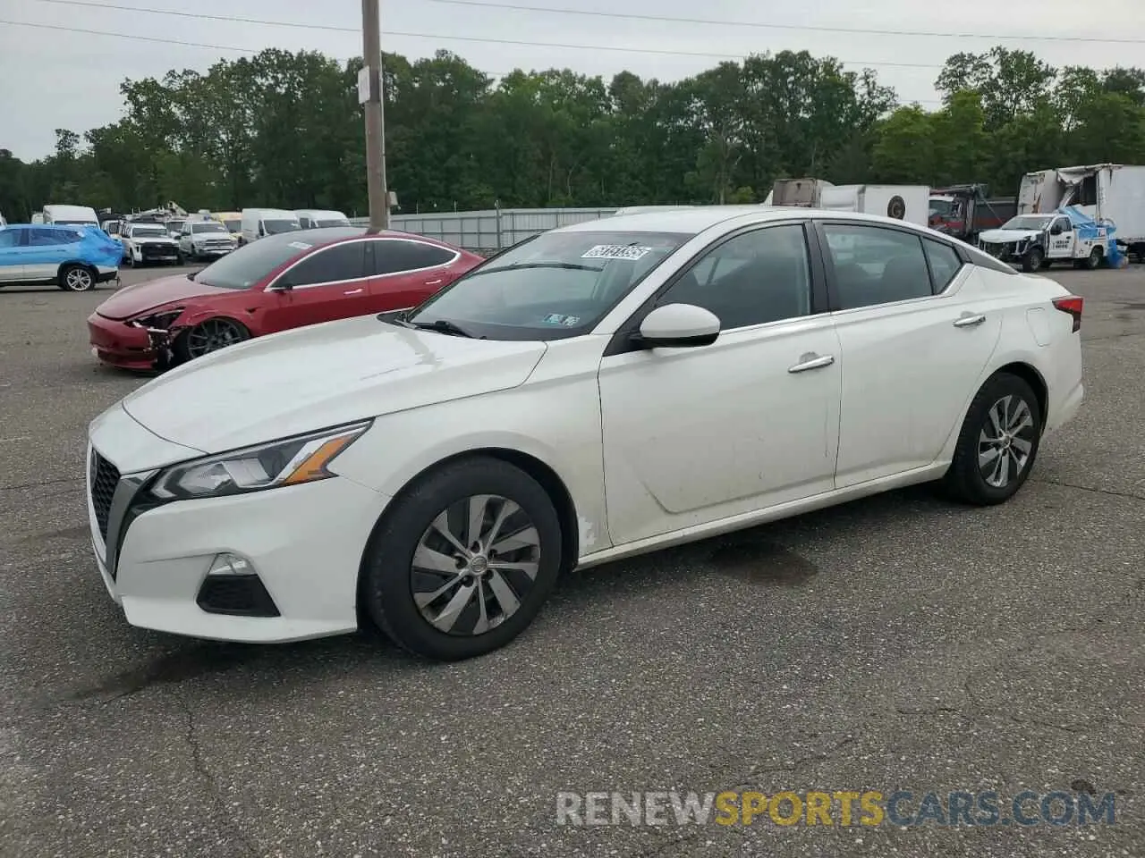 1 Photograph of a damaged car 1N4BL4BV3MN380692 NISSAN ALTIMA 2021