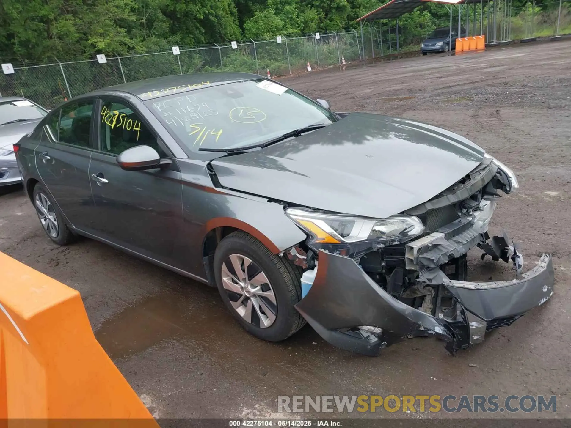 1 Photograph of a damaged car 1N4BL4BV4MN308304 NISSAN ALTIMA 2021