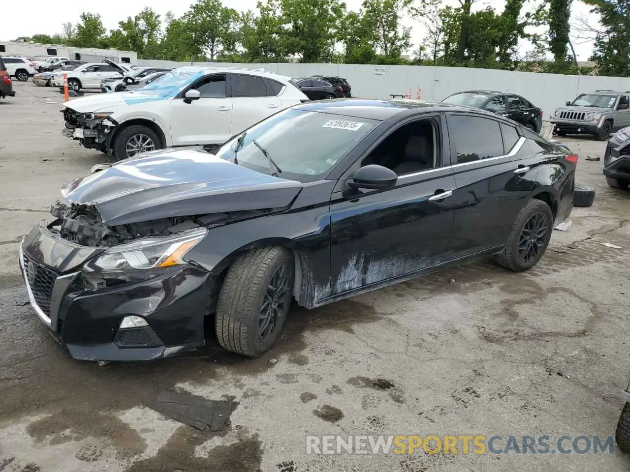 1 Photograph of a damaged car 1N4BL4BV4MN333123 NISSAN ALTIMA 2021