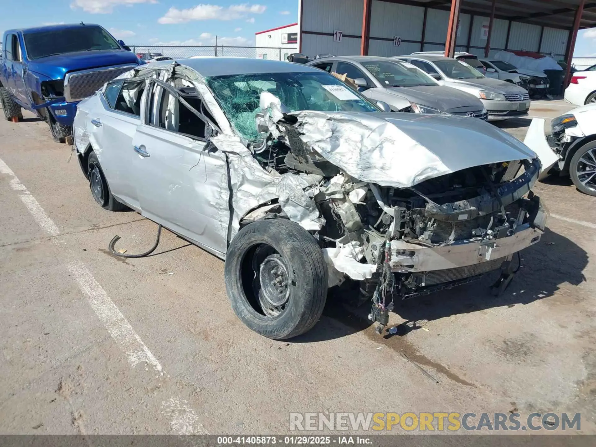 1 Photograph of a damaged car 1N4BL4BV5MN391855 NISSAN ALTIMA 2021