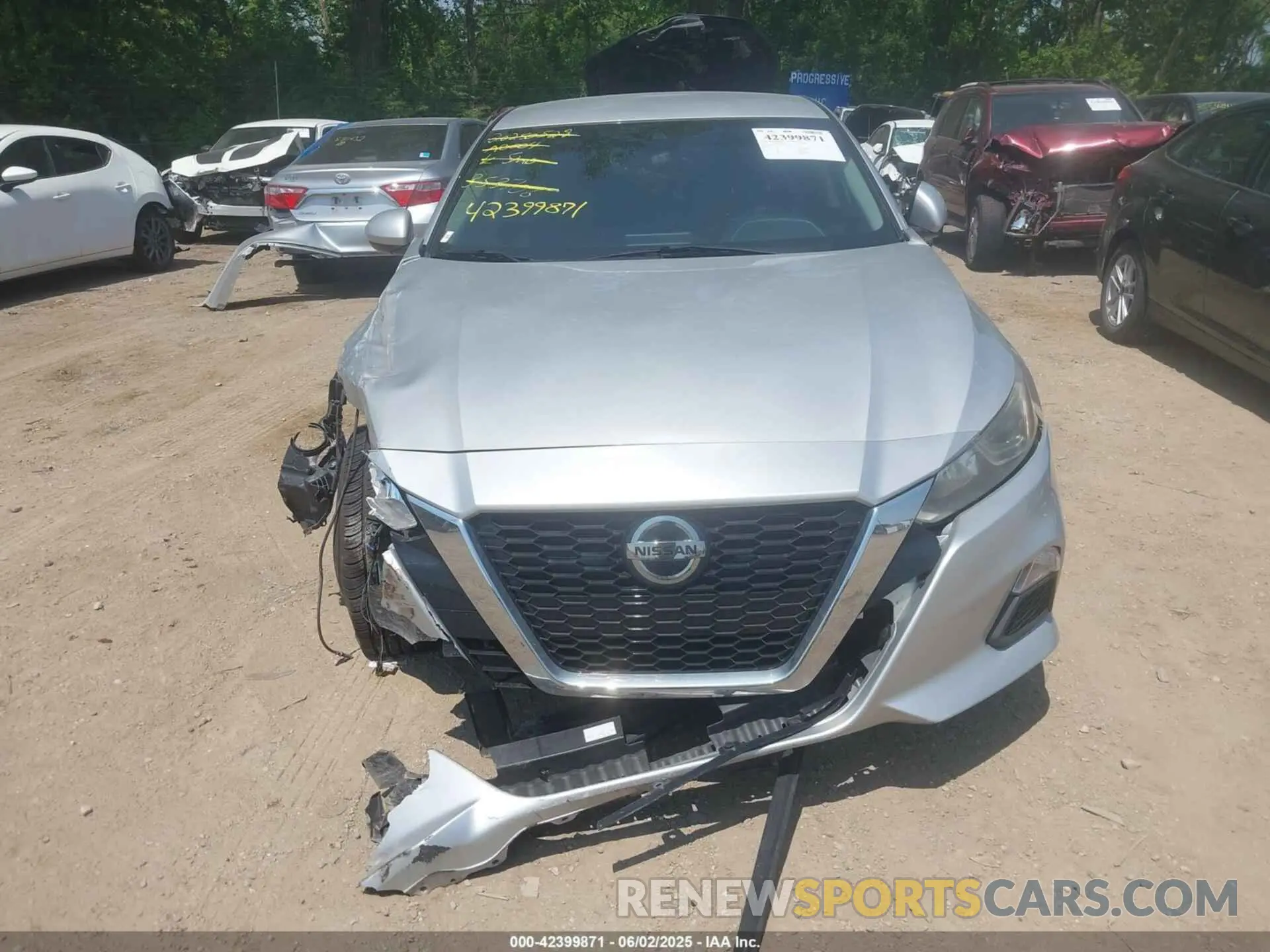 12 Photograph of a damaged car 1N4BL4BV7MN353706 NISSAN ALTIMA 2021