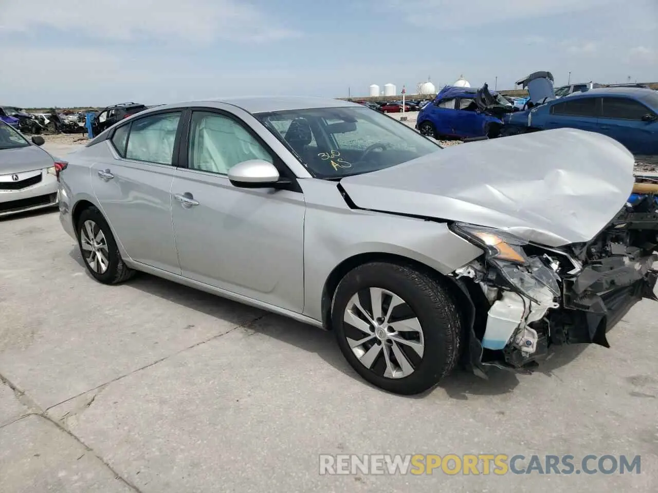 4 Photograph of a damaged car 1N4BL4BV7MN382767 NISSAN ALTIMA 2021
