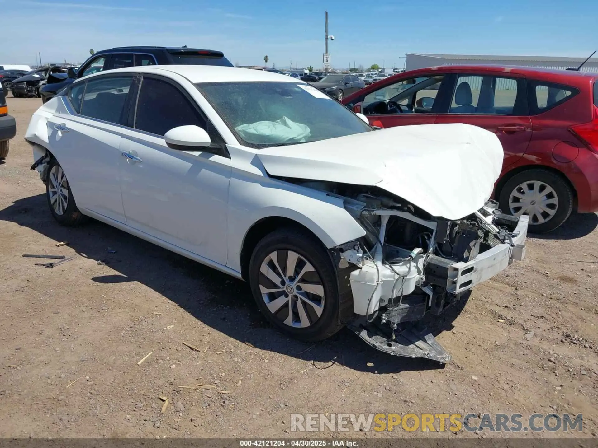 1 Photograph of a damaged car 1N4BL4BV8MN366075 NISSAN ALTIMA 2021