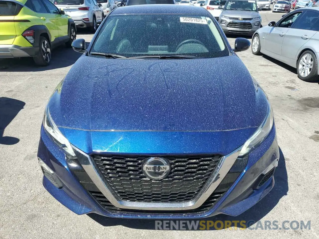 5 Photograph of a damaged car 1N4BL4CV0MN340794 NISSAN ALTIMA 2021
