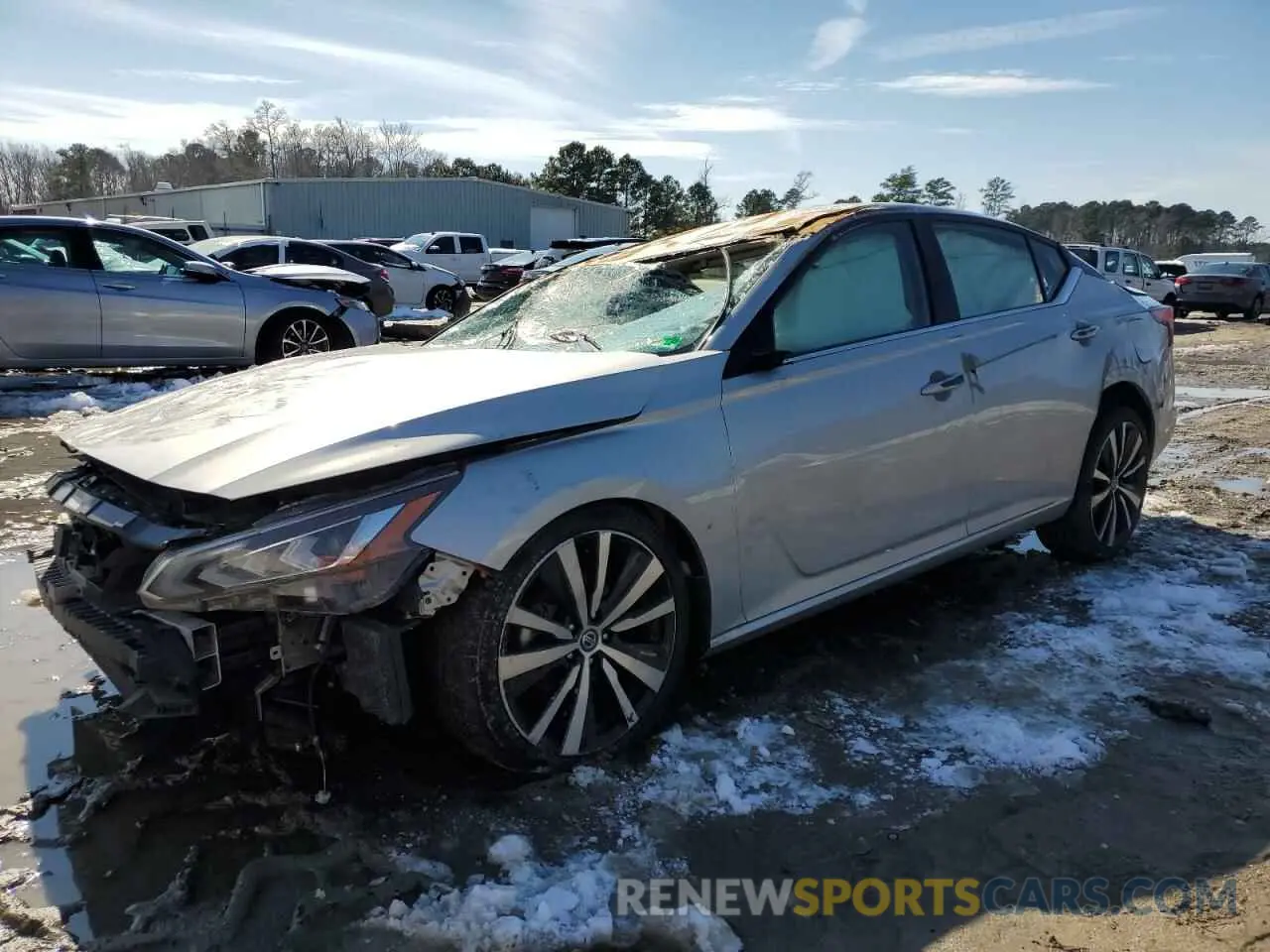 1 Photograph of a damaged car 1N4BL4CV0MN402355 NISSAN ALTIMA 2021