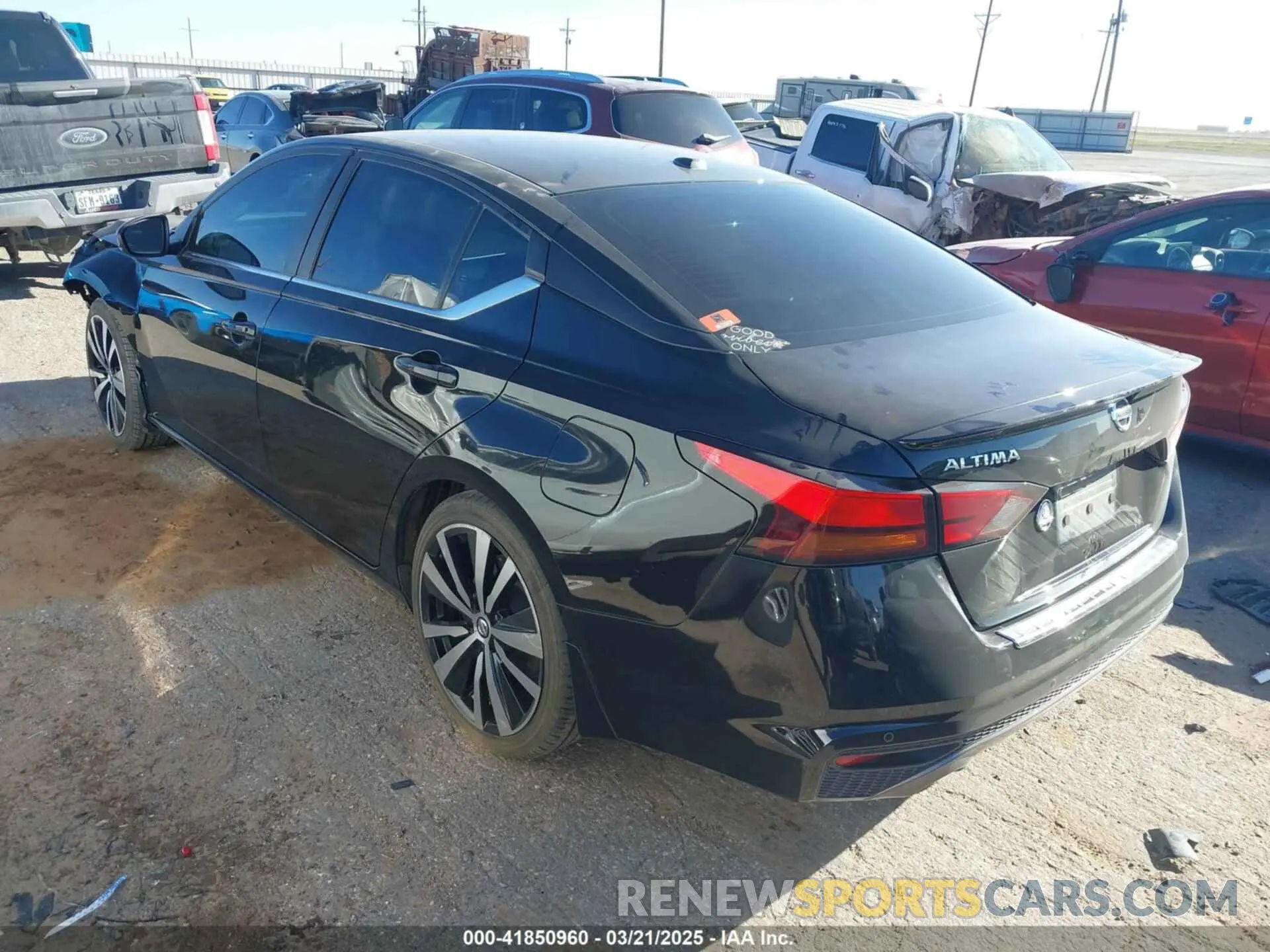3 Photograph of a damaged car 1N4BL4CV0MN410214 NISSAN ALTIMA 2021