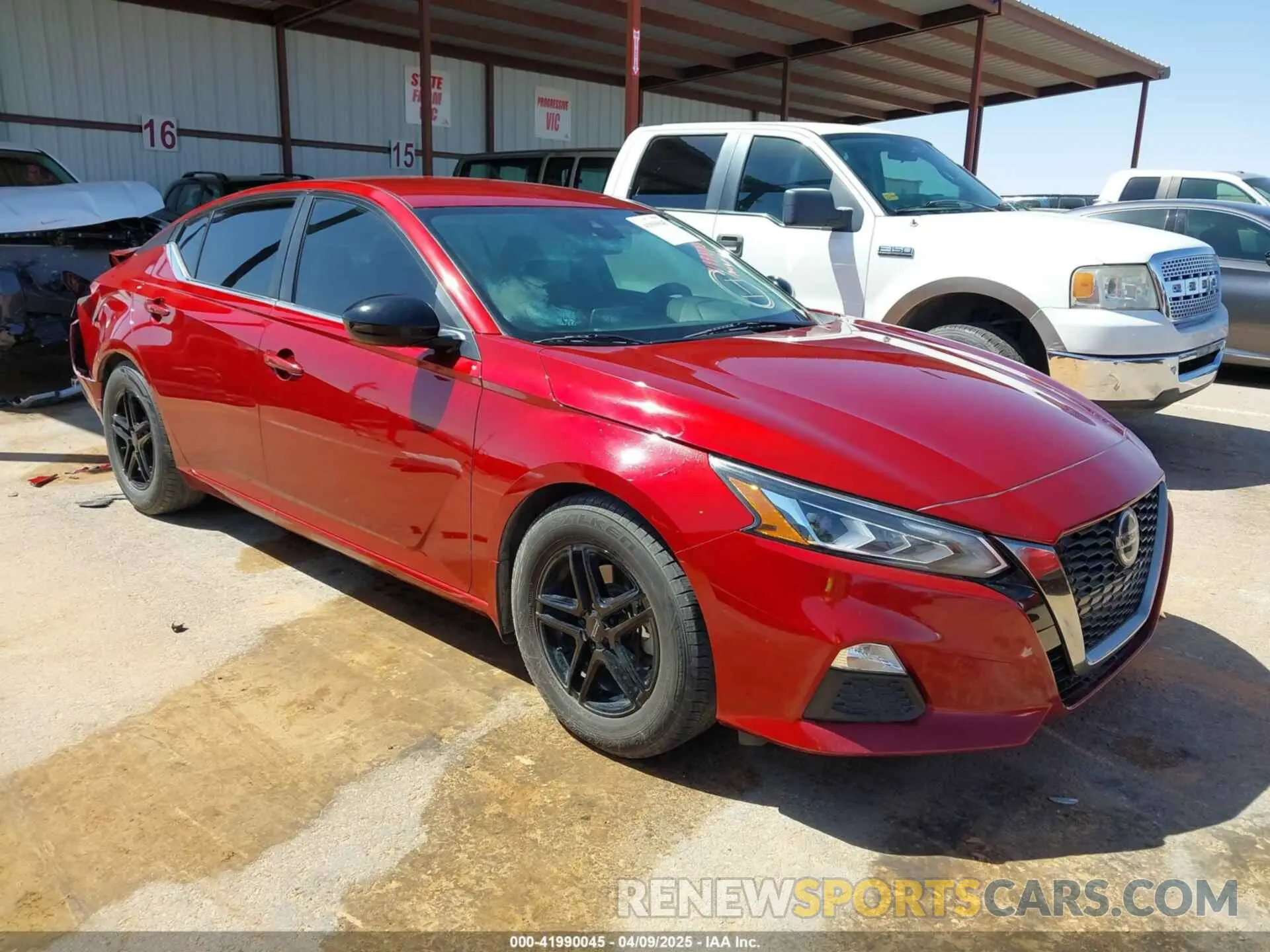1 Photograph of a damaged car 1N4BL4CV1MN384416 NISSAN ALTIMA 2021