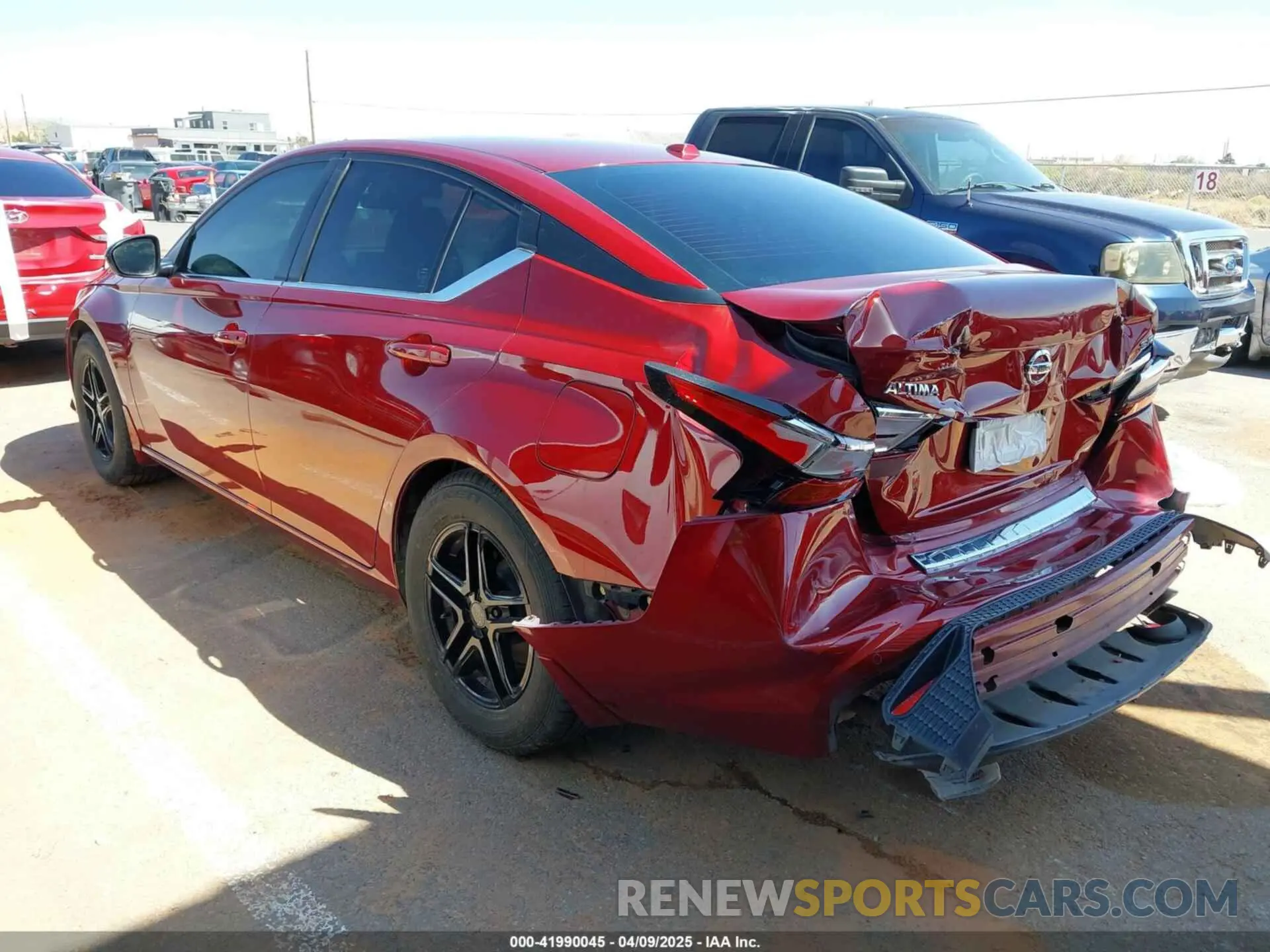 3 Photograph of a damaged car 1N4BL4CV1MN384416 NISSAN ALTIMA 2021