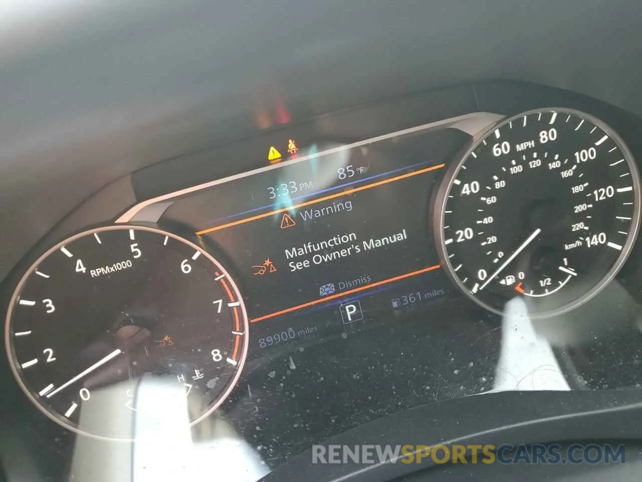 9 Photograph of a damaged car 1N4BL4CV1MN408682 NISSAN ALTIMA 2021