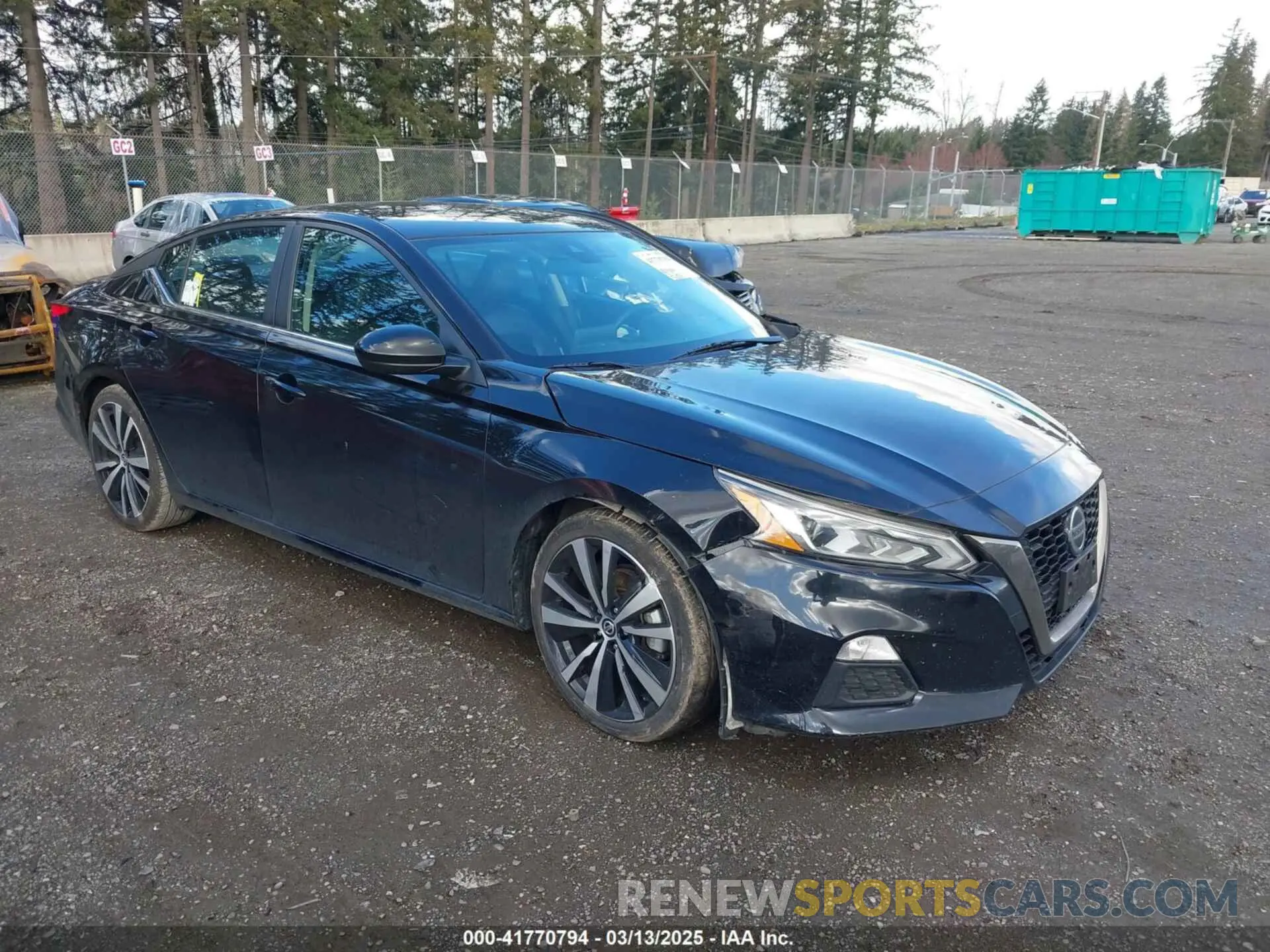 1 Photograph of a damaged car 1N4BL4CV1MN417270 NISSAN ALTIMA 2021