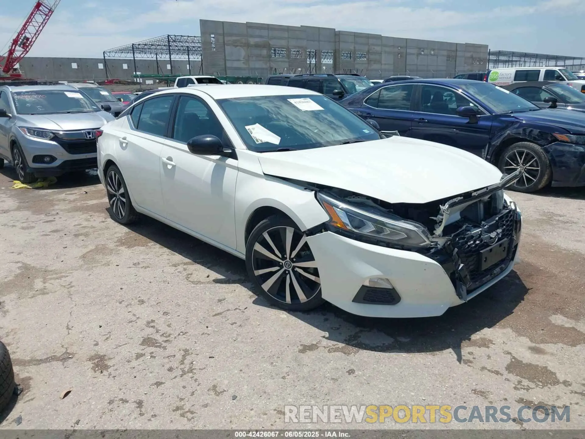 1 Photograph of a damaged car 1N4BL4CV2MN360884 NISSAN ALTIMA 2021