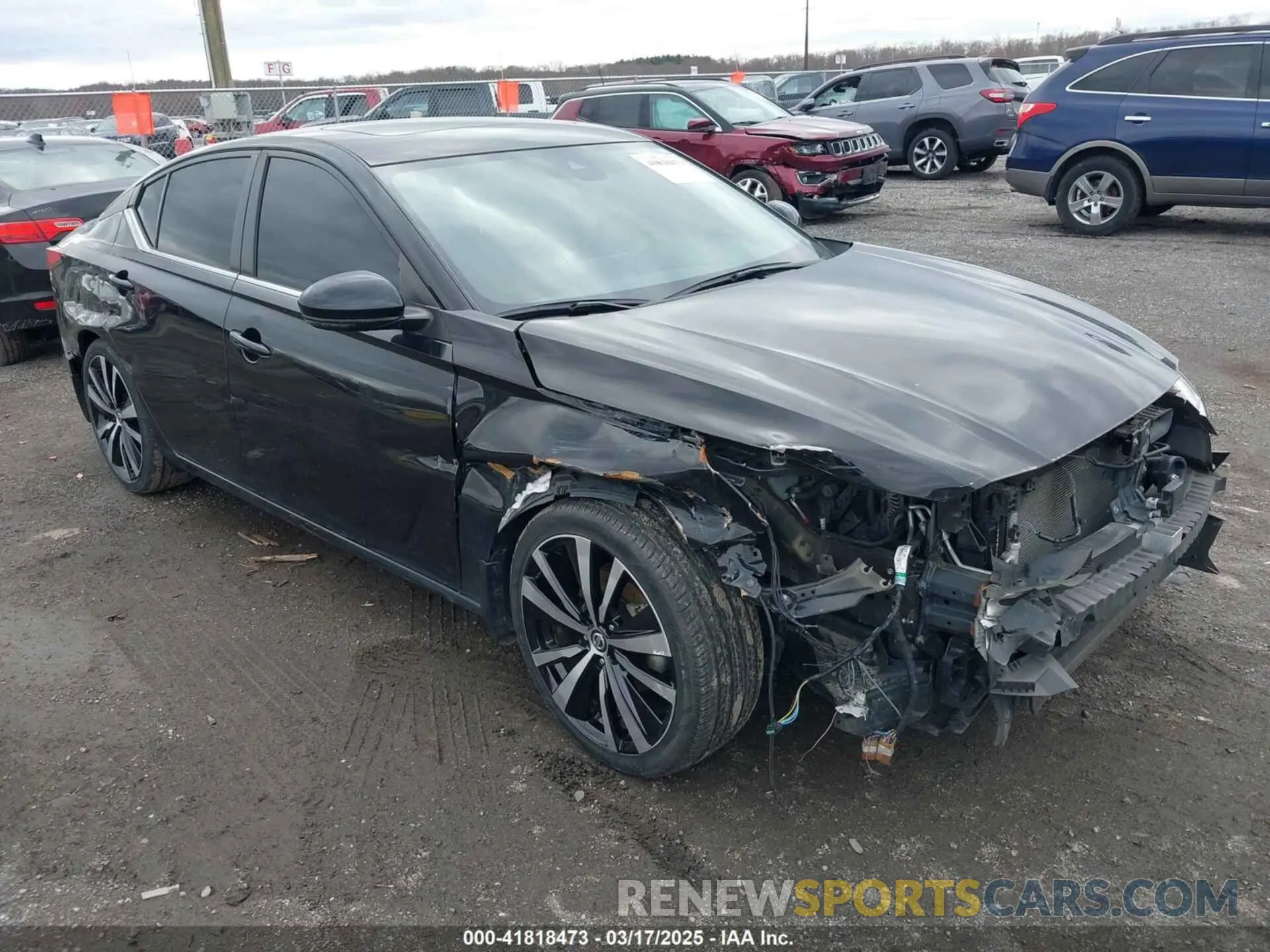 1 Photograph of a damaged car 1N4BL4CV3MN381551 NISSAN ALTIMA 2021