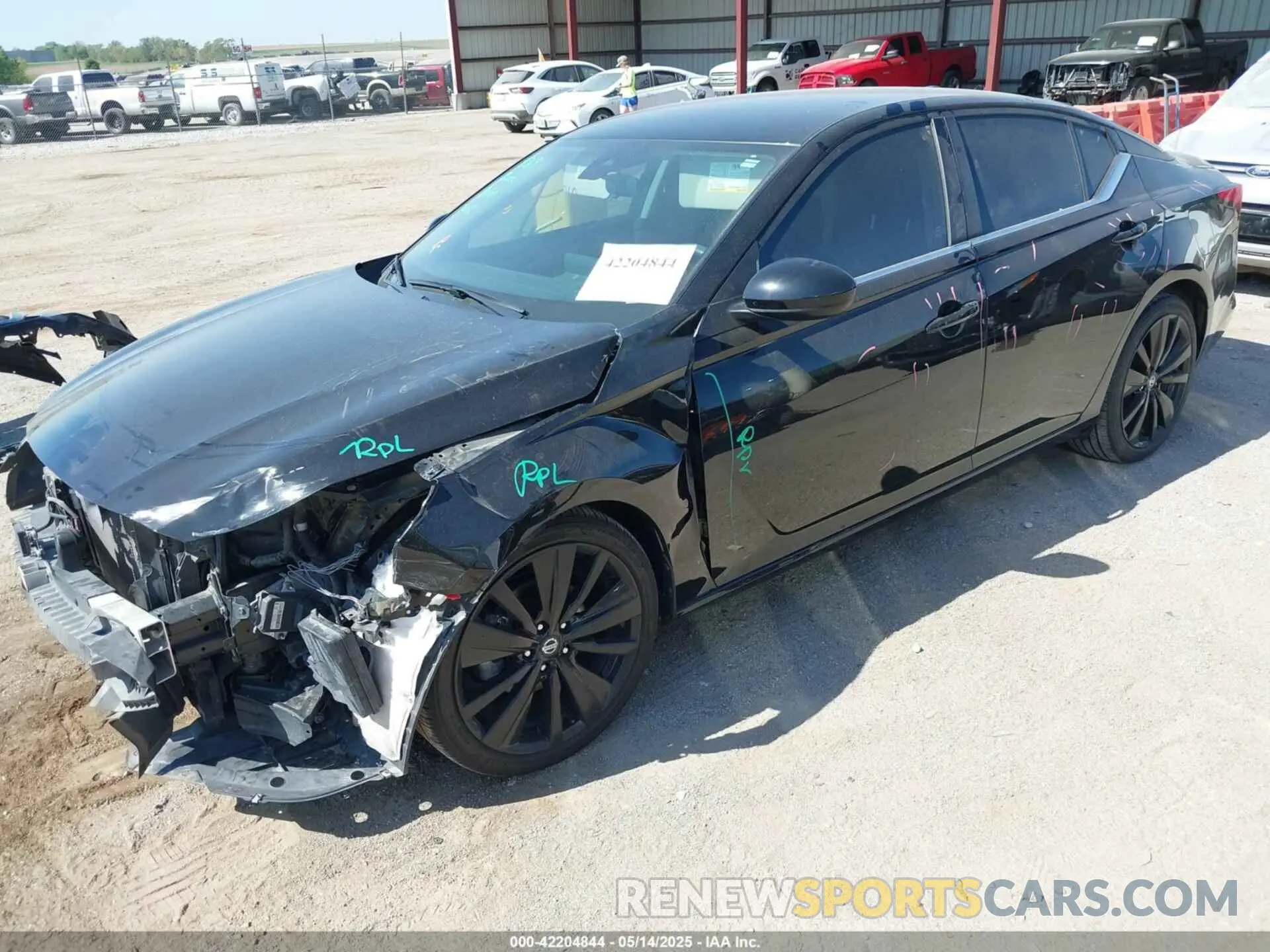 2 Photograph of a damaged car 1N4BL4CV3MN396129 NISSAN ALTIMA 2021