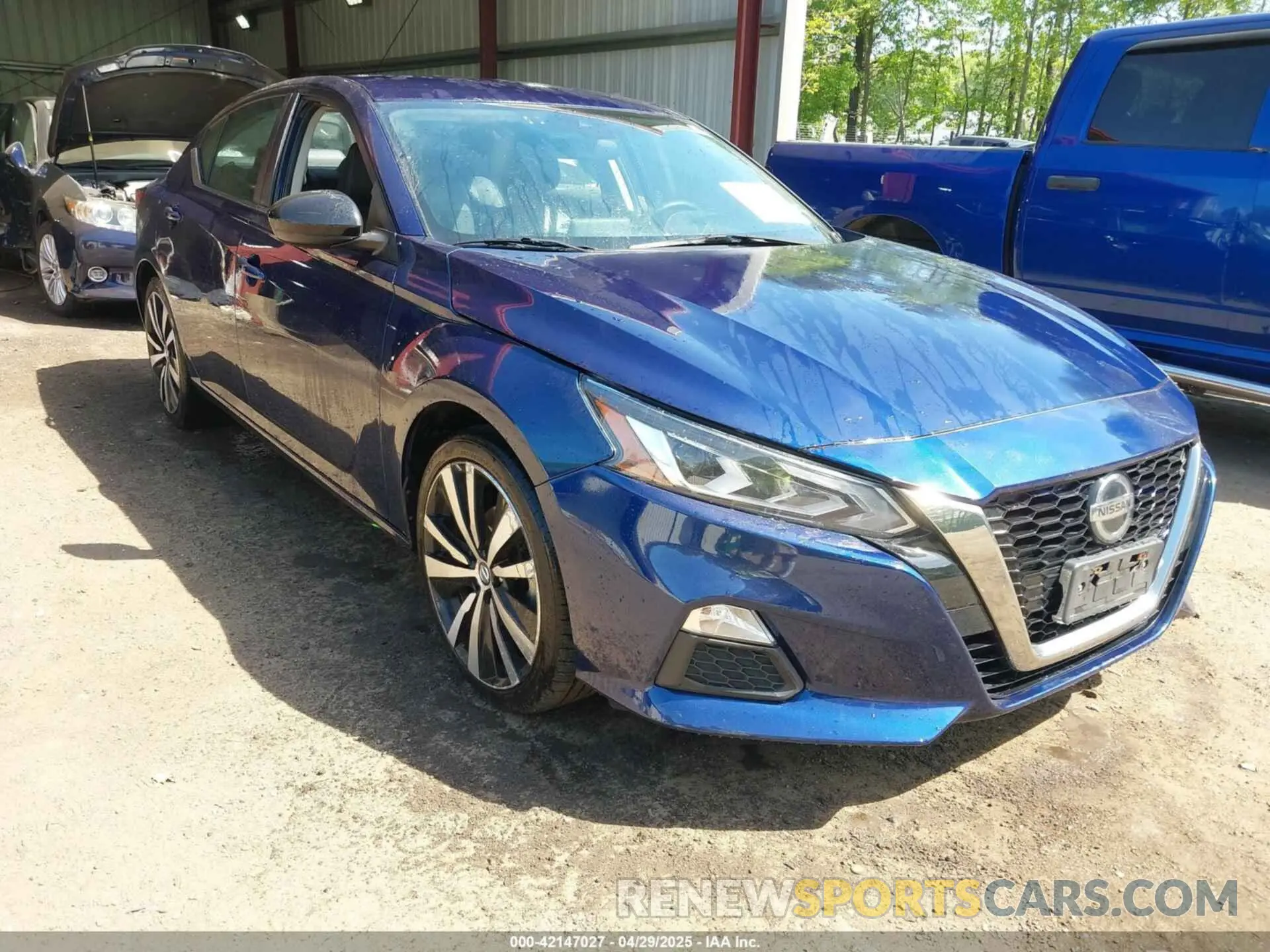 1 Photograph of a damaged car 1N4BL4CV4MN313307 NISSAN ALTIMA 2021