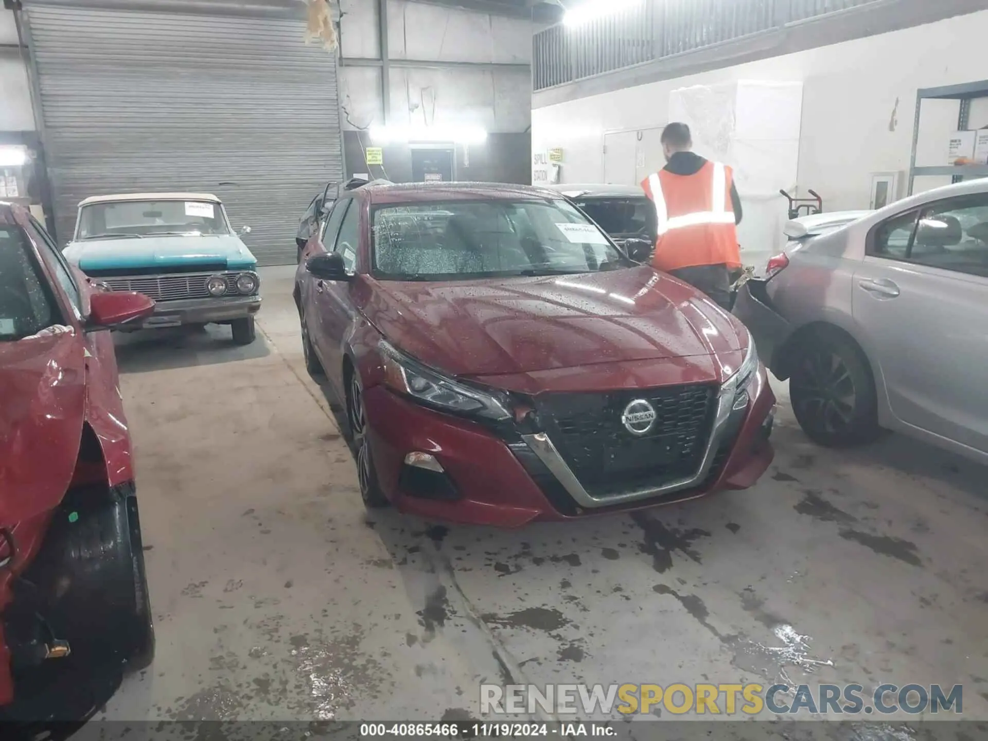 1 Photograph of a damaged car 1N4BL4CV4MN316661 NISSAN ALTIMA 2021