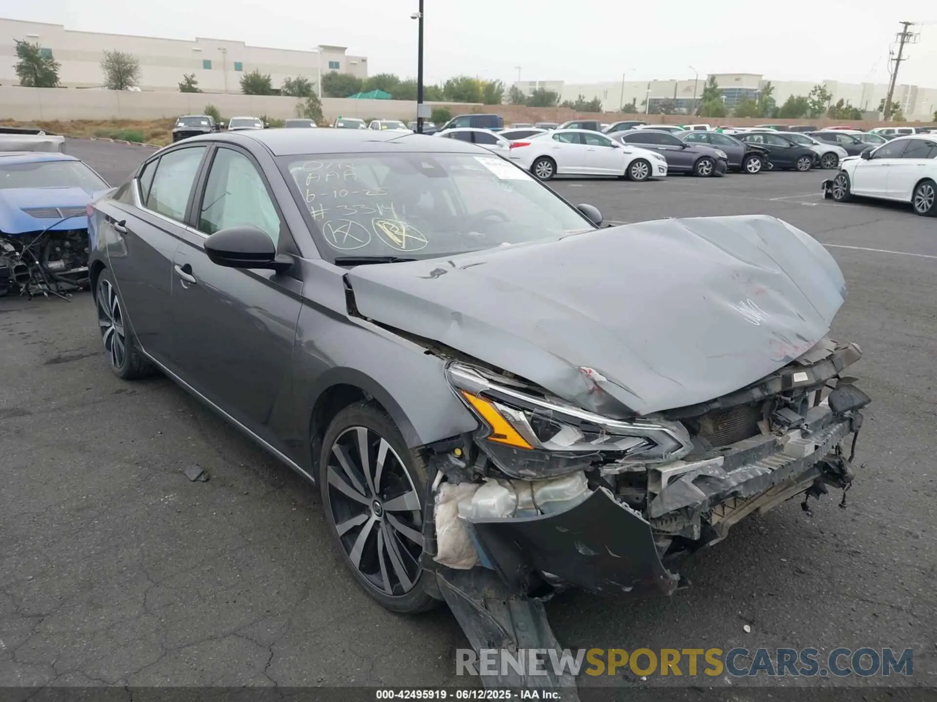 1 Photograph of a damaged car 1N4BL4CV4MN374804 NISSAN ALTIMA 2021