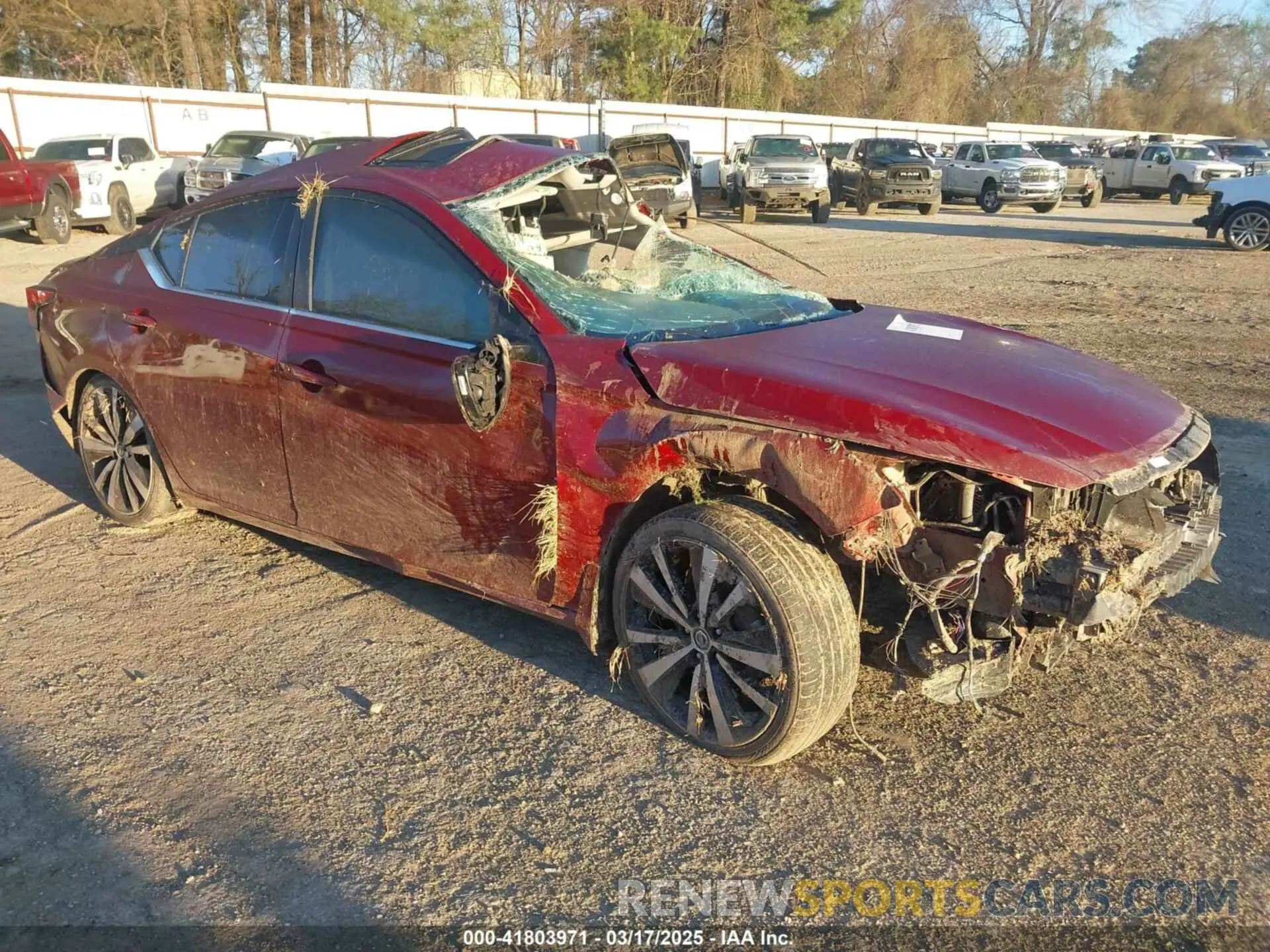 1 Photograph of a damaged car 1N4BL4CV5MN308262 NISSAN ALTIMA 2021