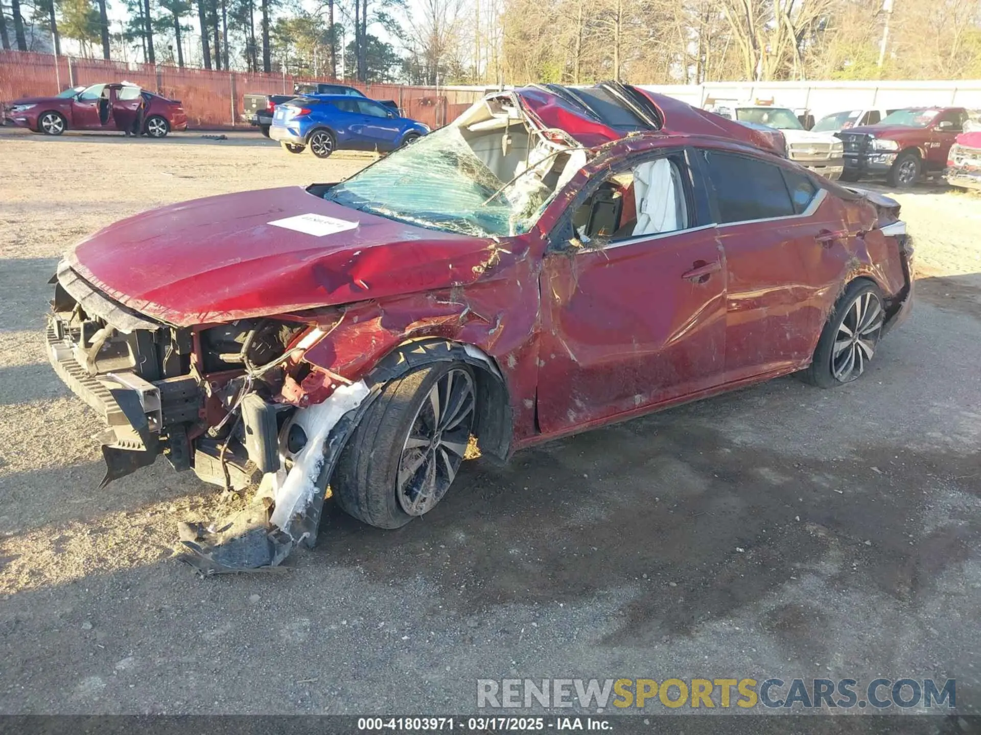 2 Photograph of a damaged car 1N4BL4CV5MN308262 NISSAN ALTIMA 2021