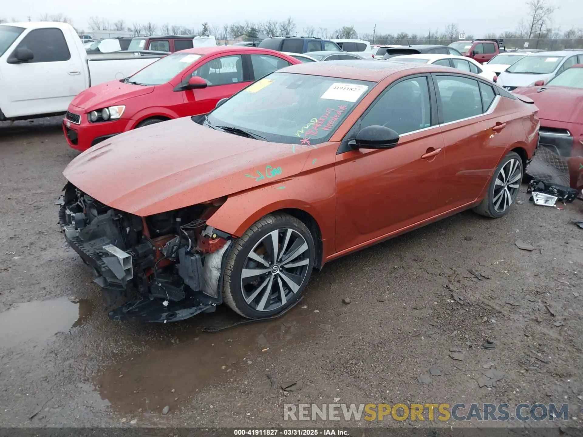 2 Photograph of a damaged car 1N4BL4CV5MN312585 NISSAN ALTIMA 2021