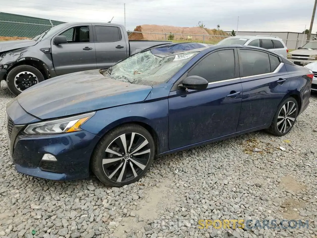 1 Photograph of a damaged car 1N4BL4CV5MN313820 NISSAN ALTIMA 2021
