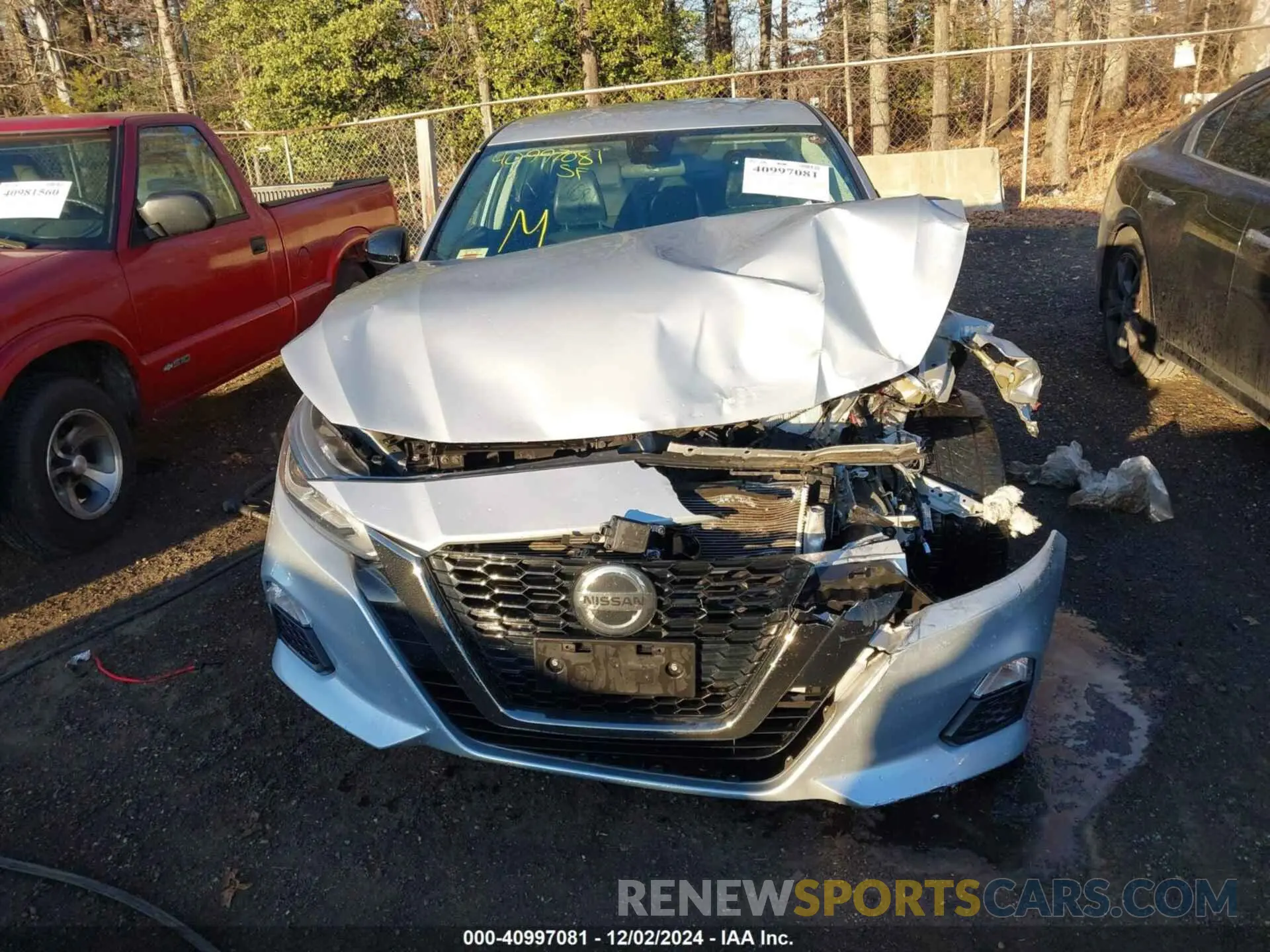 12 Photograph of a damaged car 1N4BL4CV6MN333607 NISSAN ALTIMA 2021