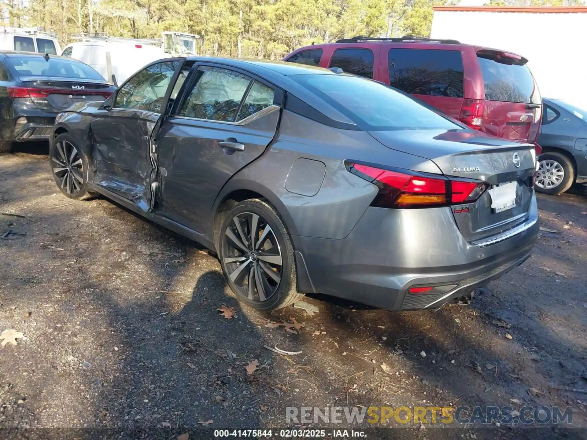 3 Photograph of a damaged car 1N4BL4CV7MN400411 NISSAN ALTIMA 2021