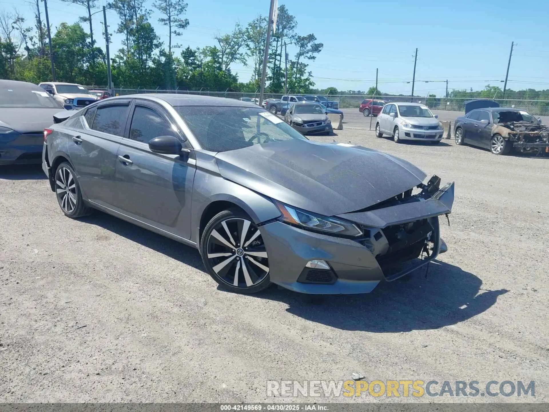 1 Photograph of a damaged car 1N4BL4CV8MN367127 NISSAN ALTIMA 2021