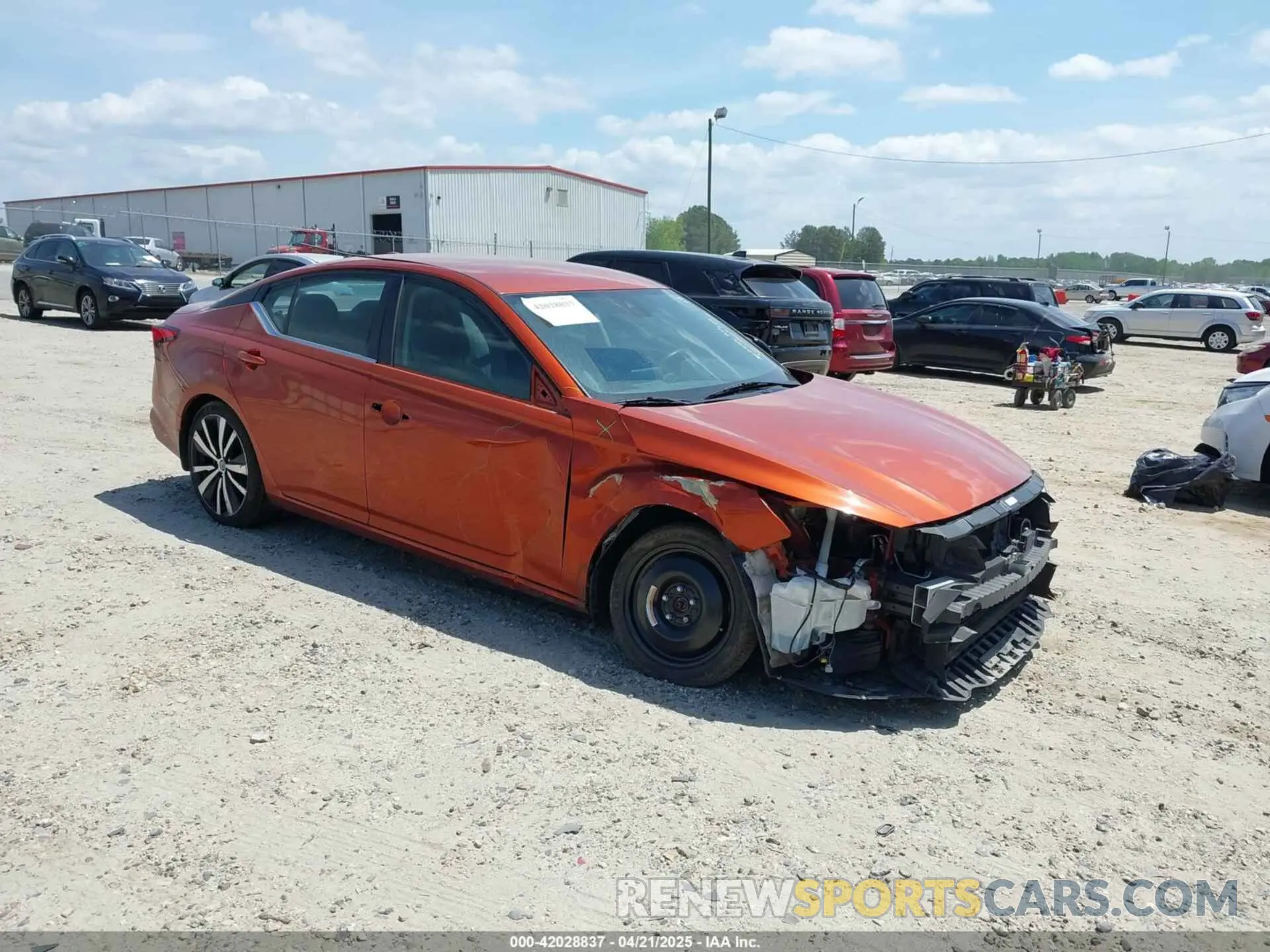 1 Photograph of a damaged car 1N4BL4CV8MN378645 NISSAN ALTIMA 2021