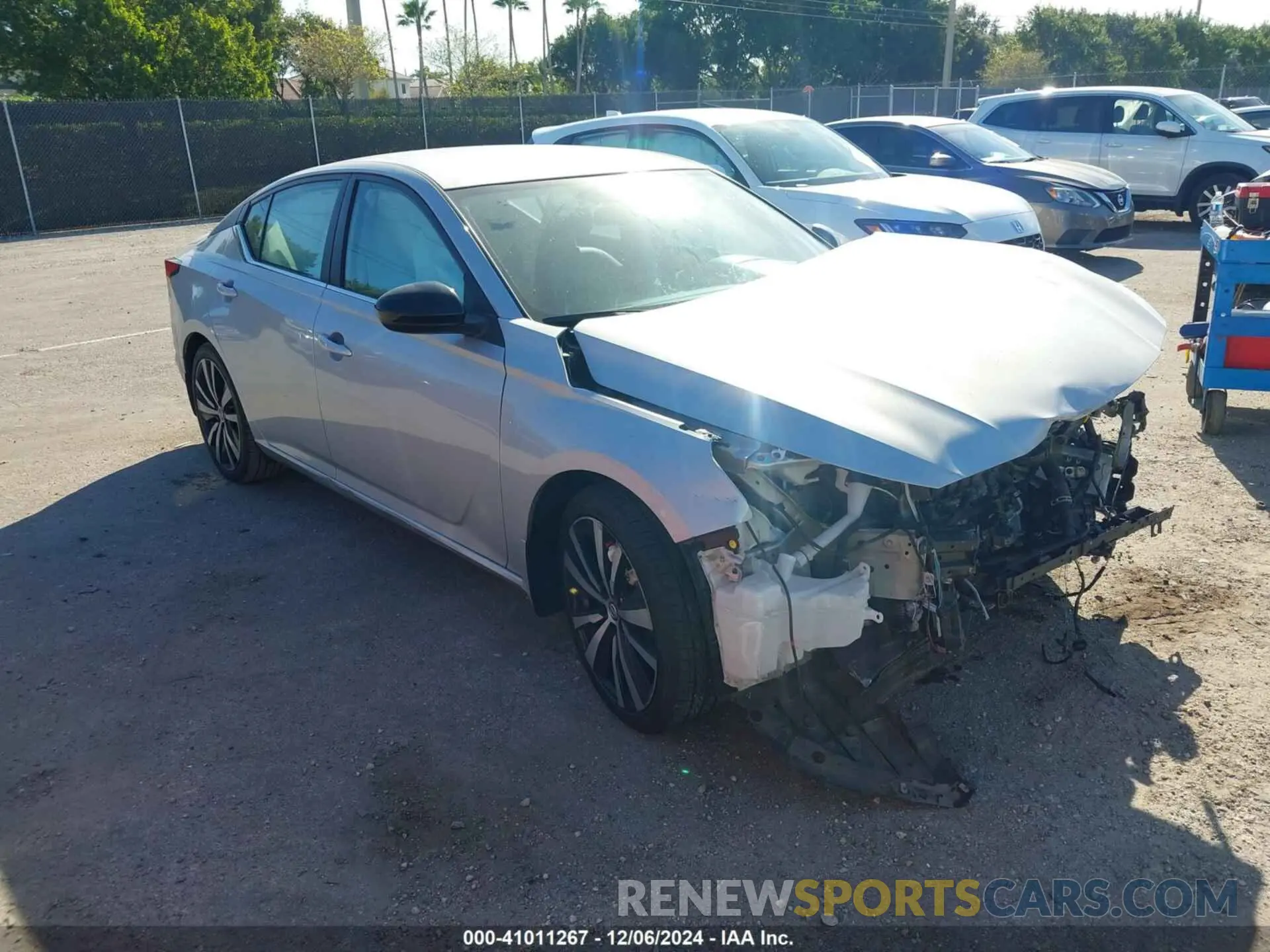 1 Photograph of a damaged car 1N4BL4CV8MN407450 NISSAN ALTIMA 2021