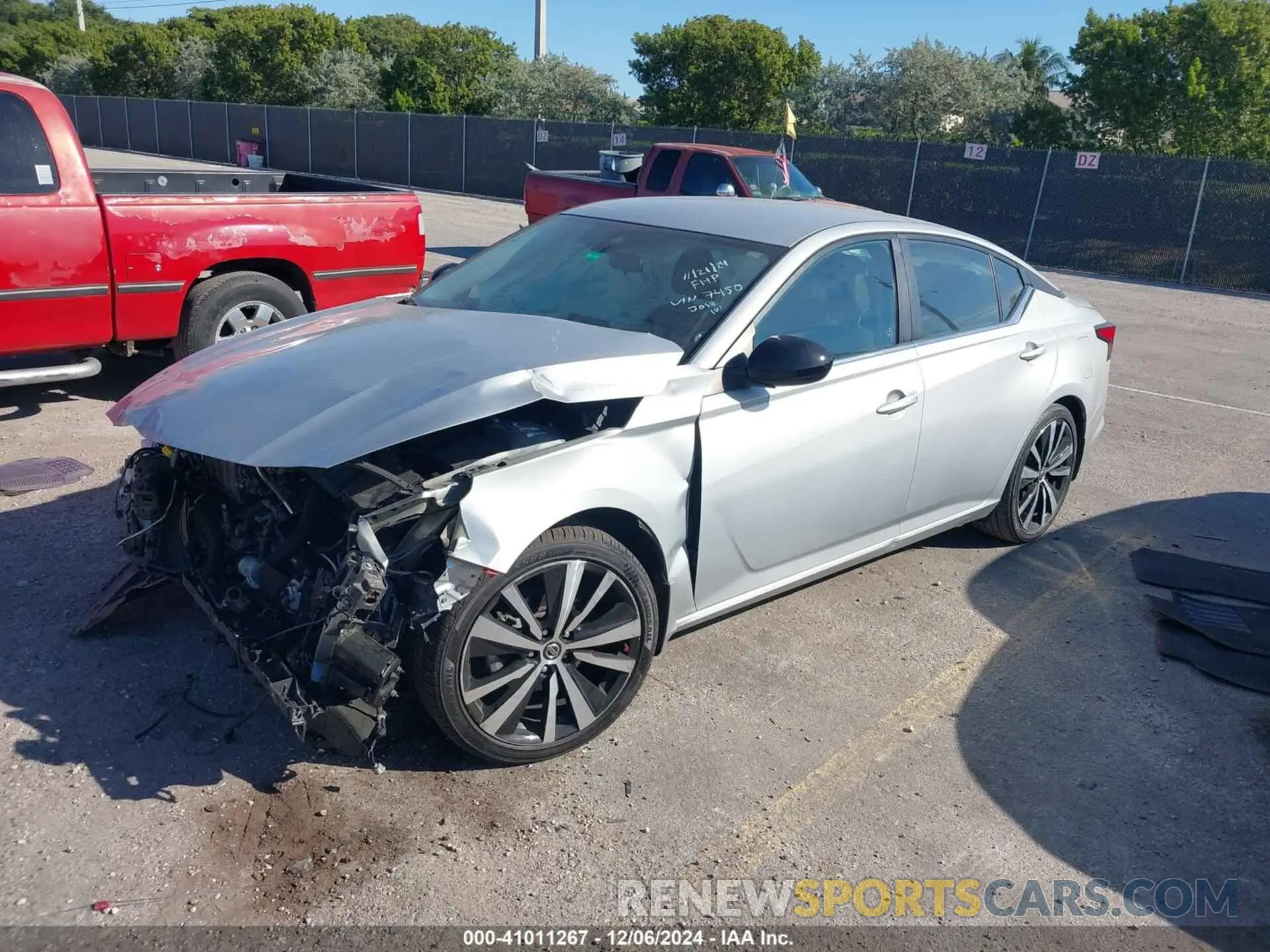 2 Photograph of a damaged car 1N4BL4CV8MN407450 NISSAN ALTIMA 2021