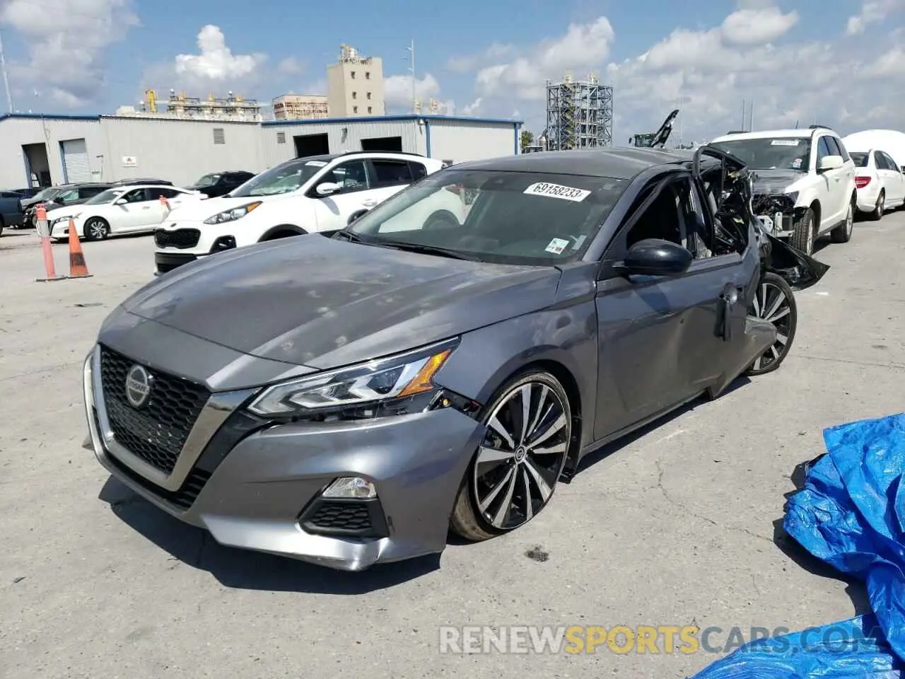 1 Photograph of a damaged car 1N4BL4CV8MN411319 NISSAN ALTIMA 2021