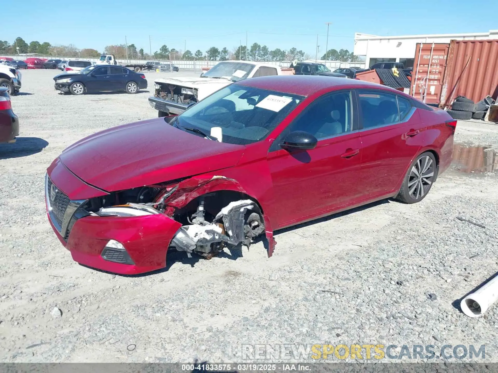 2 Photograph of a damaged car 1N4BL4CV9MN384728 NISSAN ALTIMA 2021