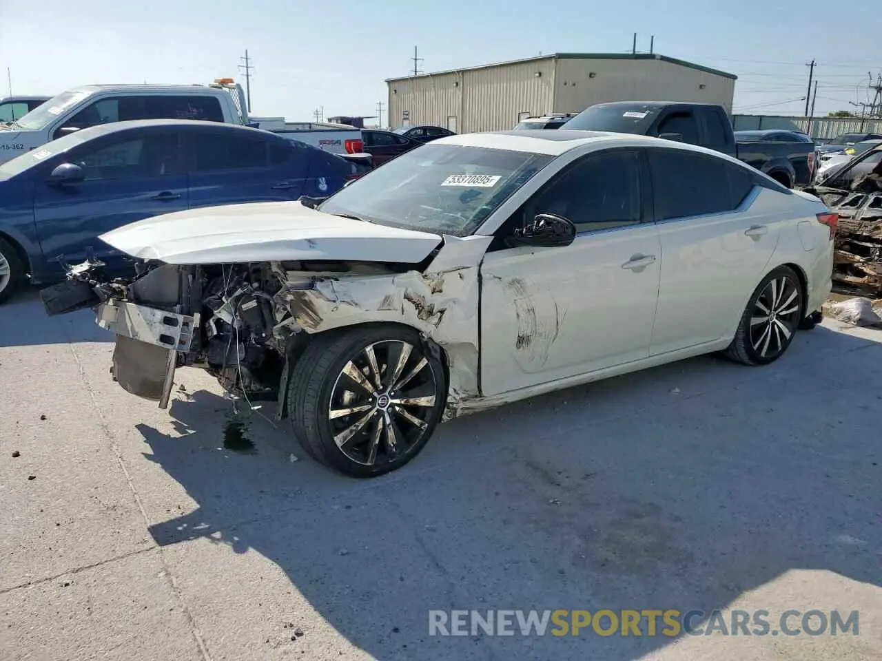 1 Photograph of a damaged car 1N4BL4CVXMN383006 NISSAN ALTIMA 2021