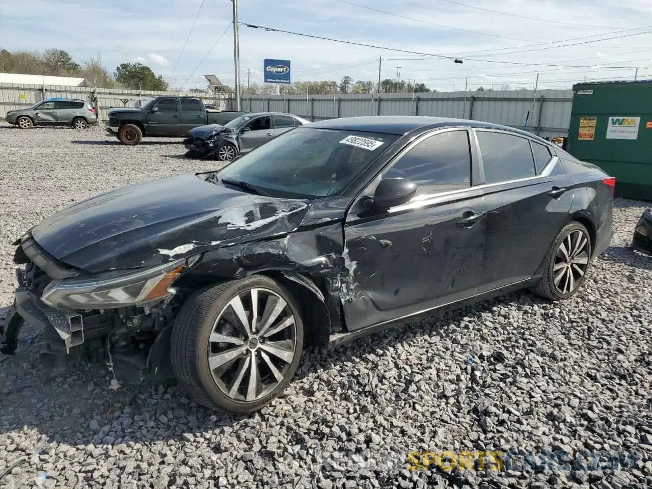 1 Photograph of a damaged car 1N4BL4CVXMN391784 NISSAN ALTIMA 2021