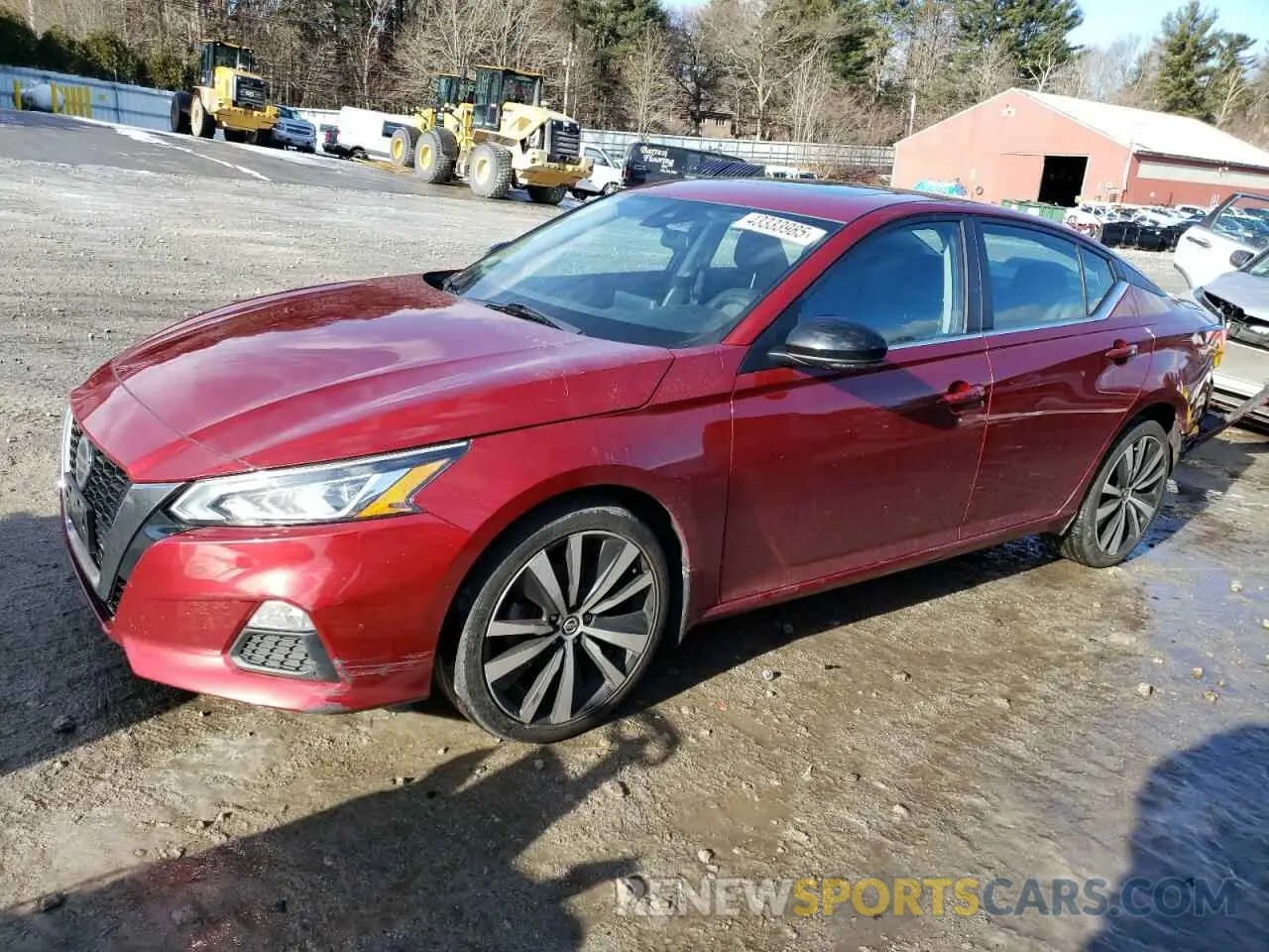 1 Photograph of a damaged car 1N4BL4CW3MN418526 NISSAN ALTIMA 2021
