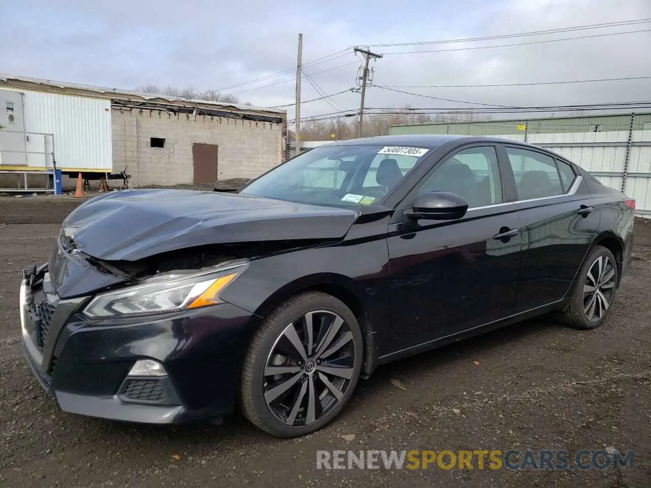 1 Photograph of a damaged car 1N4BL4CW4MN390199 NISSAN ALTIMA 2021