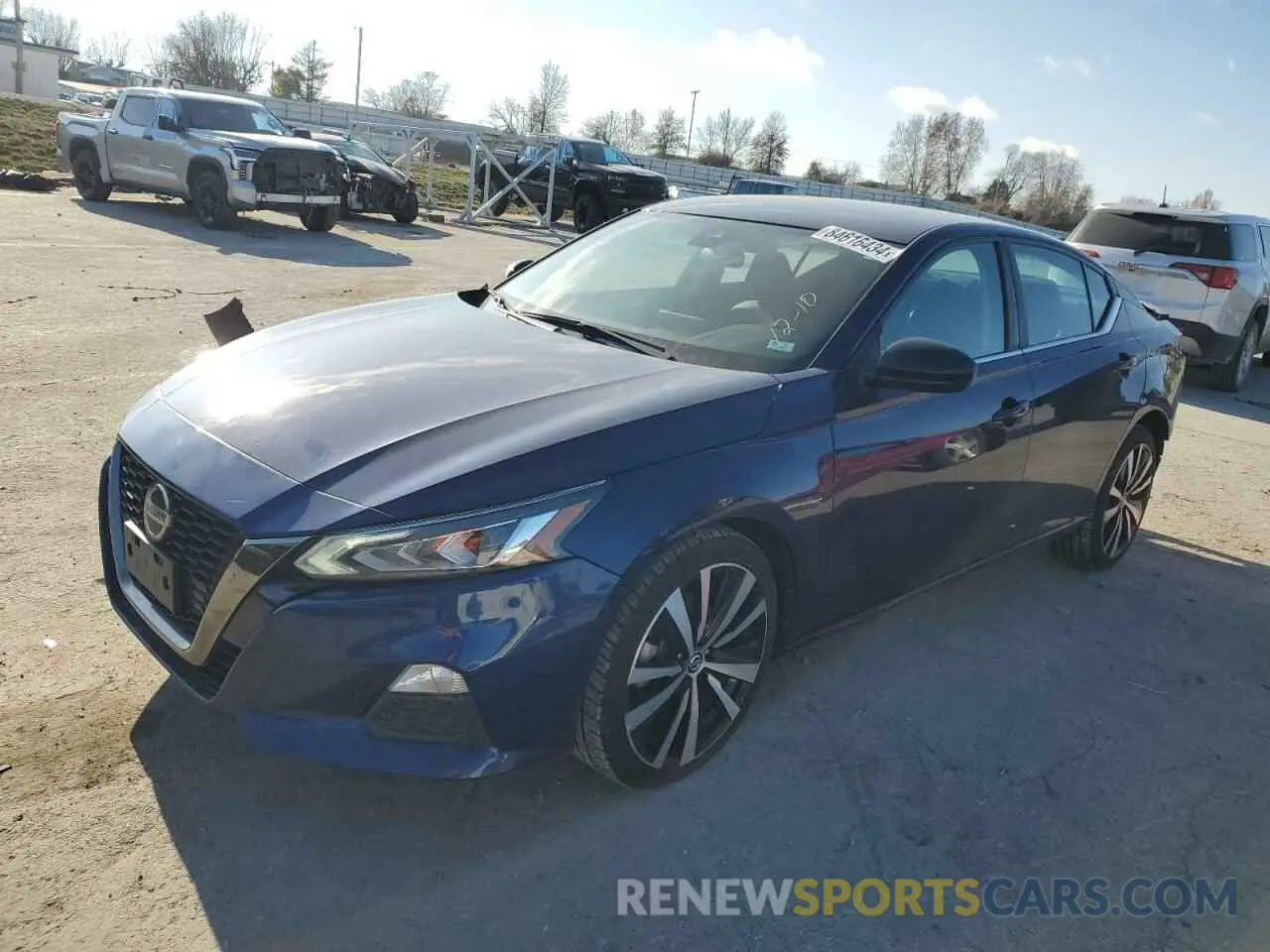 1 Photograph of a damaged car 1N4BL4CW6MN312507 NISSAN ALTIMA 2021