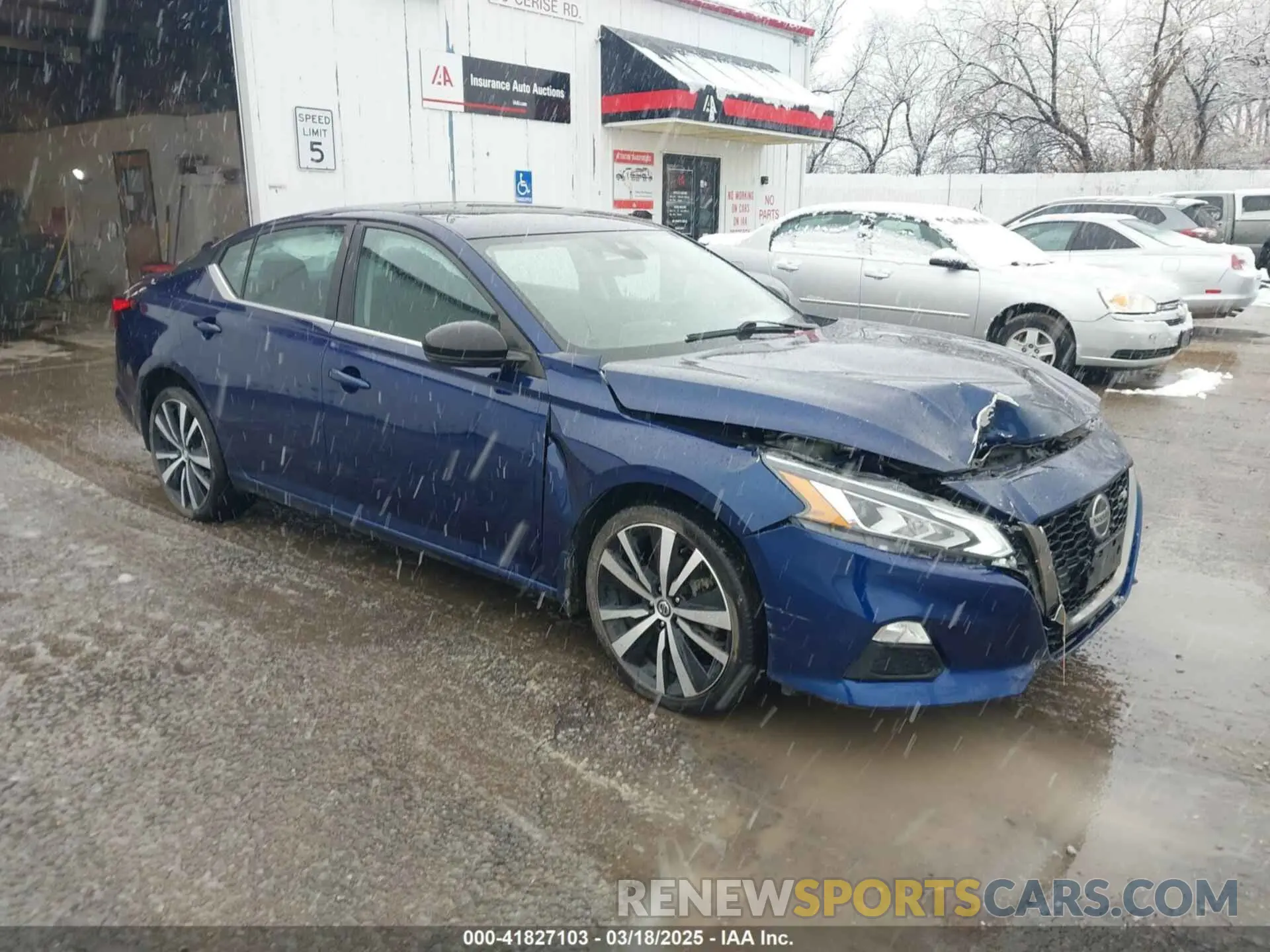 1 Photograph of a damaged car 1N4BL4CW6MN339531 NISSAN ALTIMA 2021