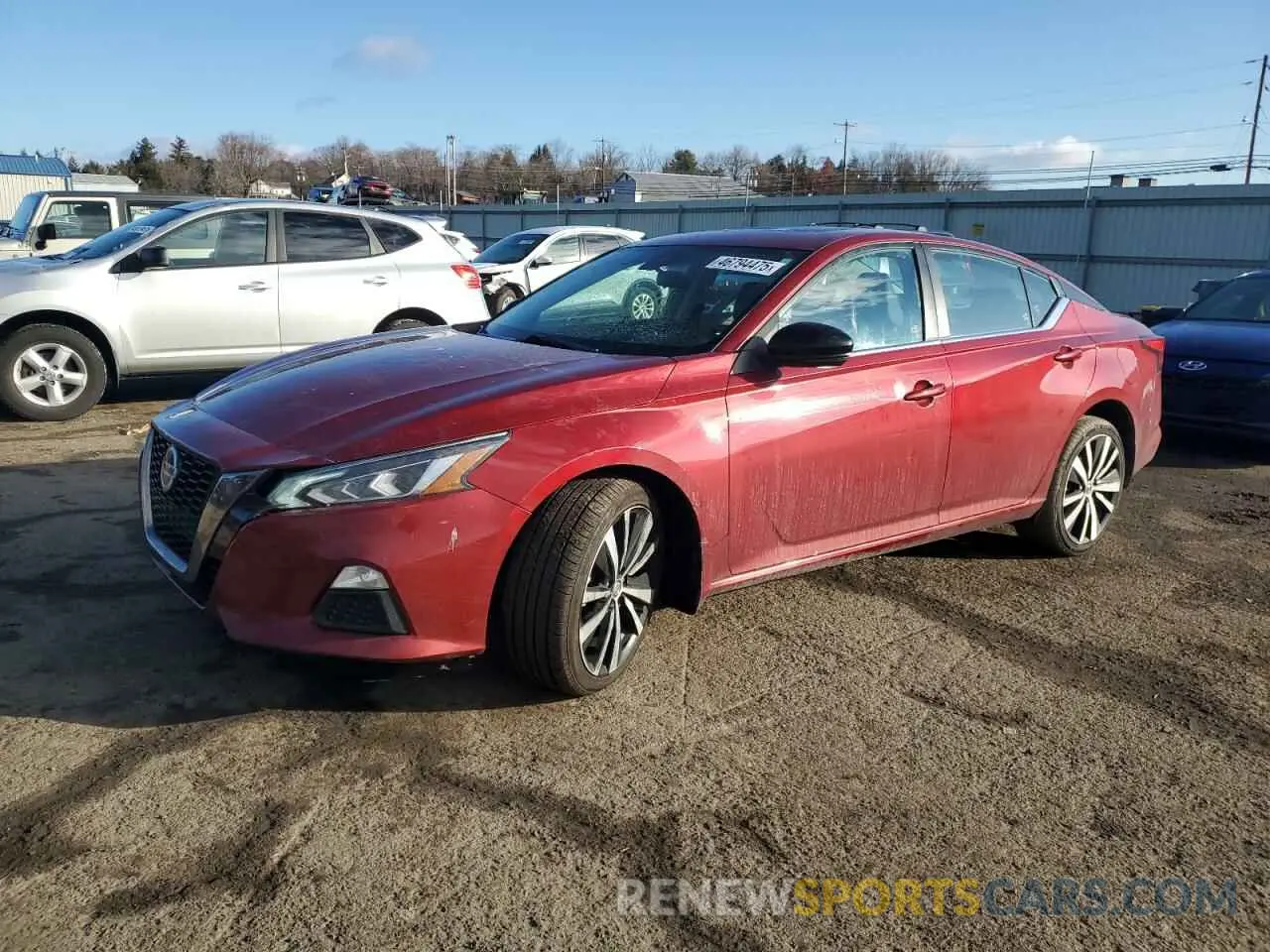 1 Photograph of a damaged car 1N4BL4CW6MN348214 NISSAN ALTIMA 2021