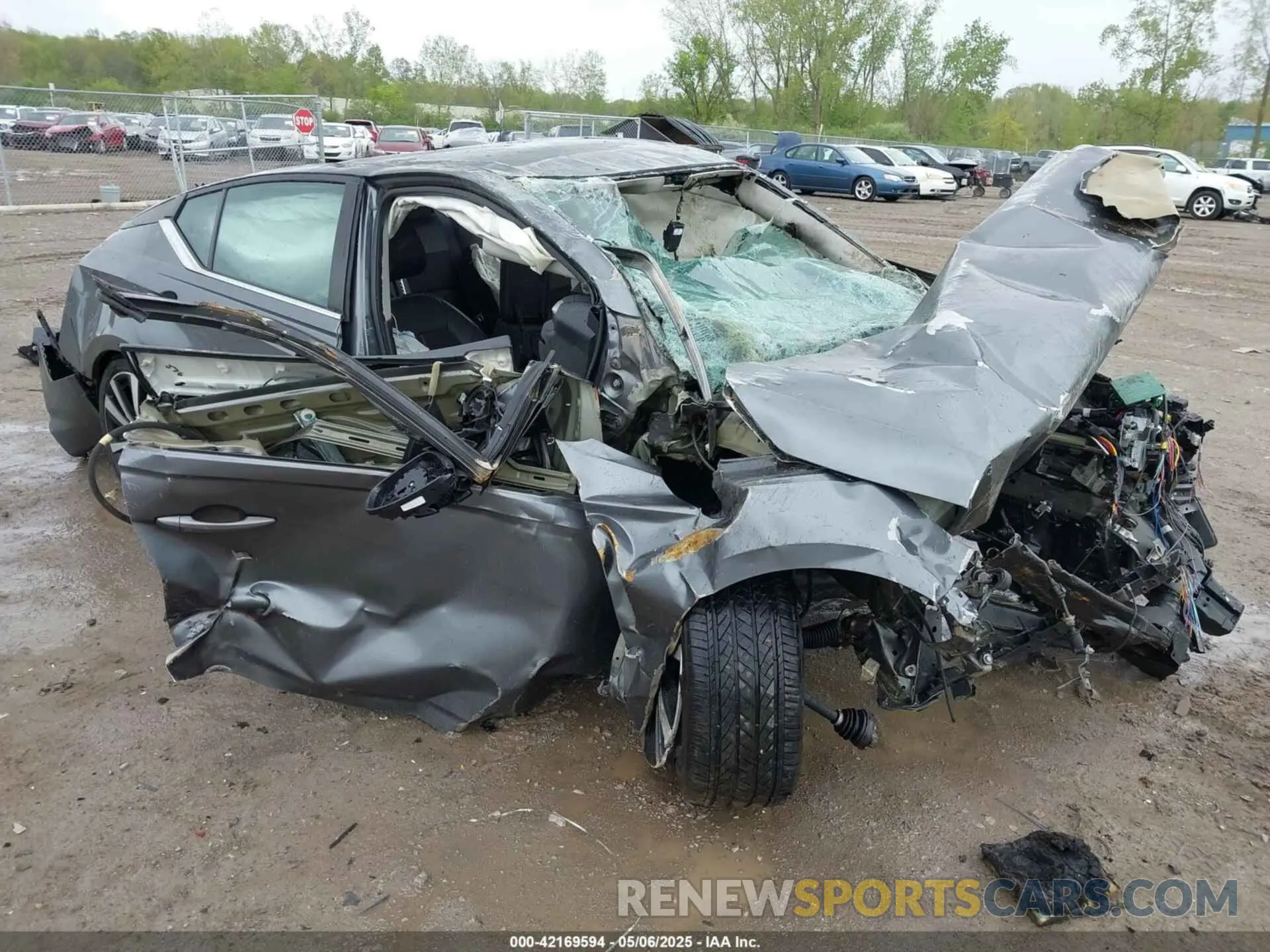 1 Photograph of a damaged car 1N4BL4CWXMN371043 NISSAN ALTIMA 2021
