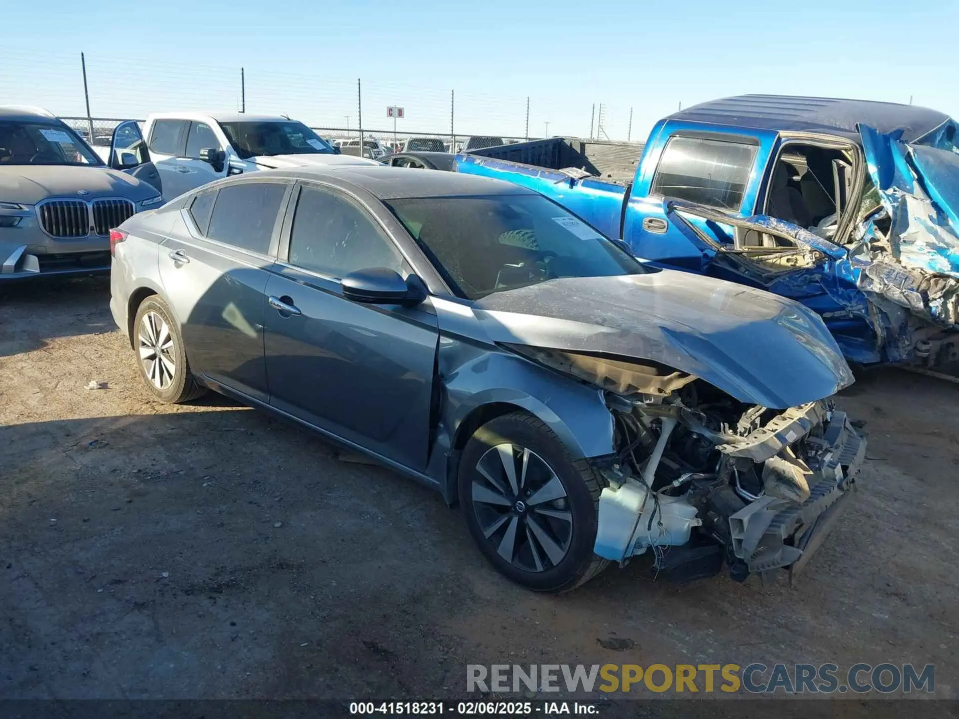 1 Photograph of a damaged car 1N4BL4DV0MN312671 NISSAN ALTIMA 2021