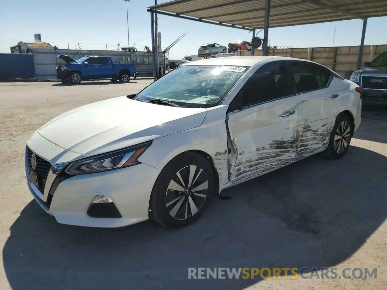 1 Photograph of a damaged car 1N4BL4DV0MN329728 NISSAN ALTIMA 2021