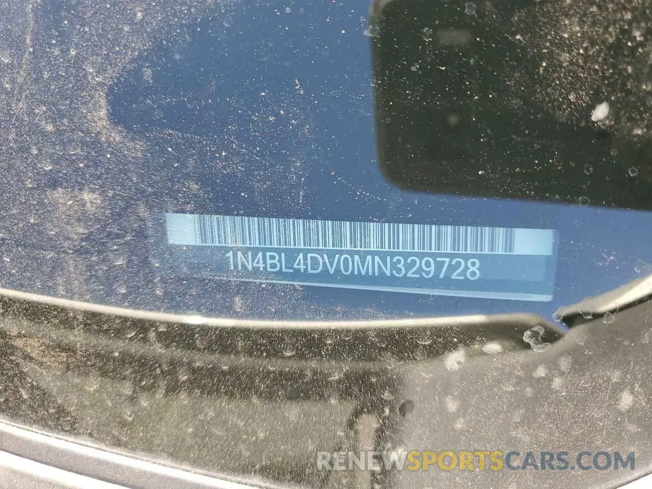 14 Photograph of a damaged car 1N4BL4DV0MN329728 NISSAN ALTIMA 2021