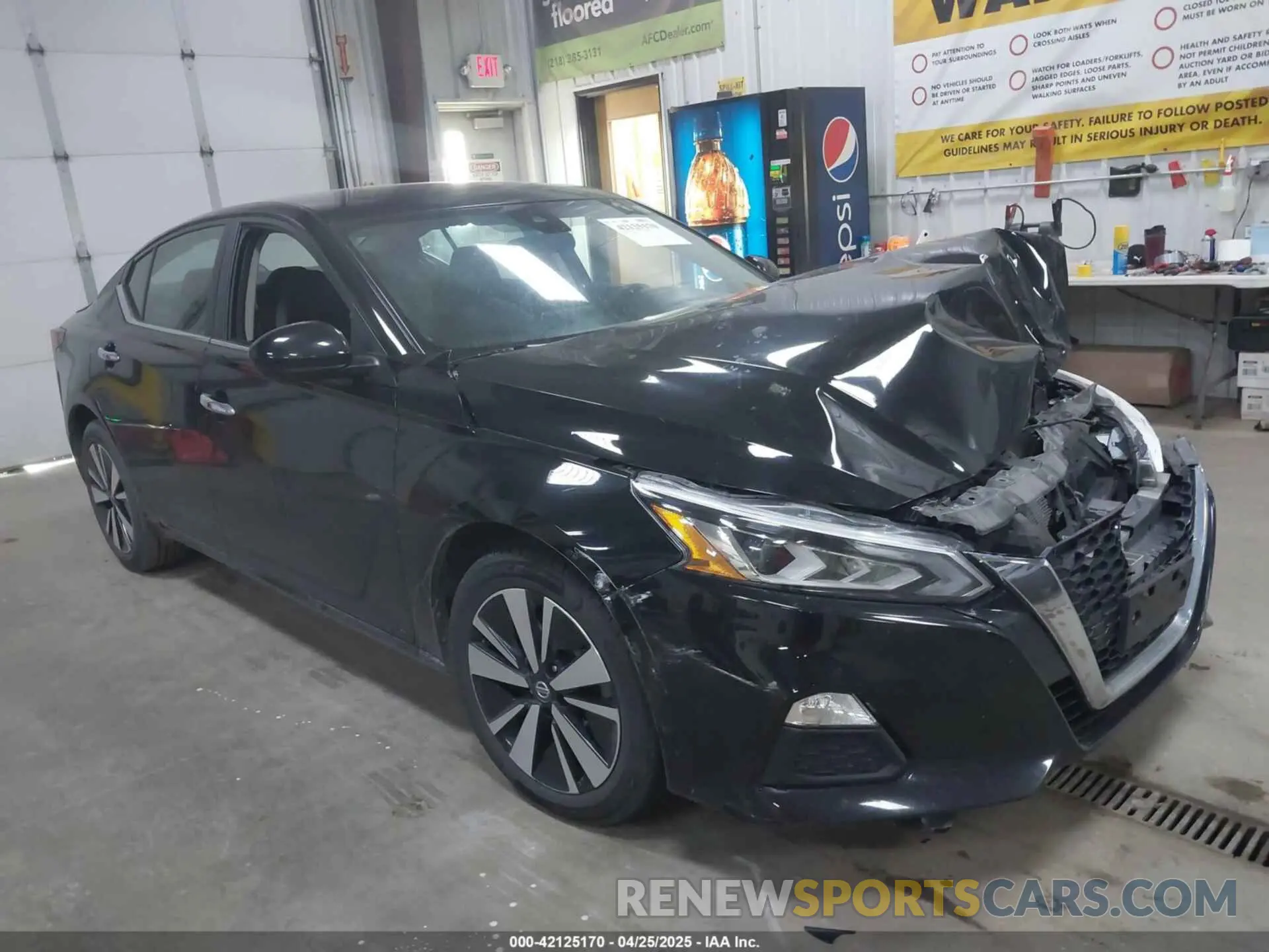 1 Photograph of a damaged car 1N4BL4DV0MN403066 NISSAN ALTIMA 2021